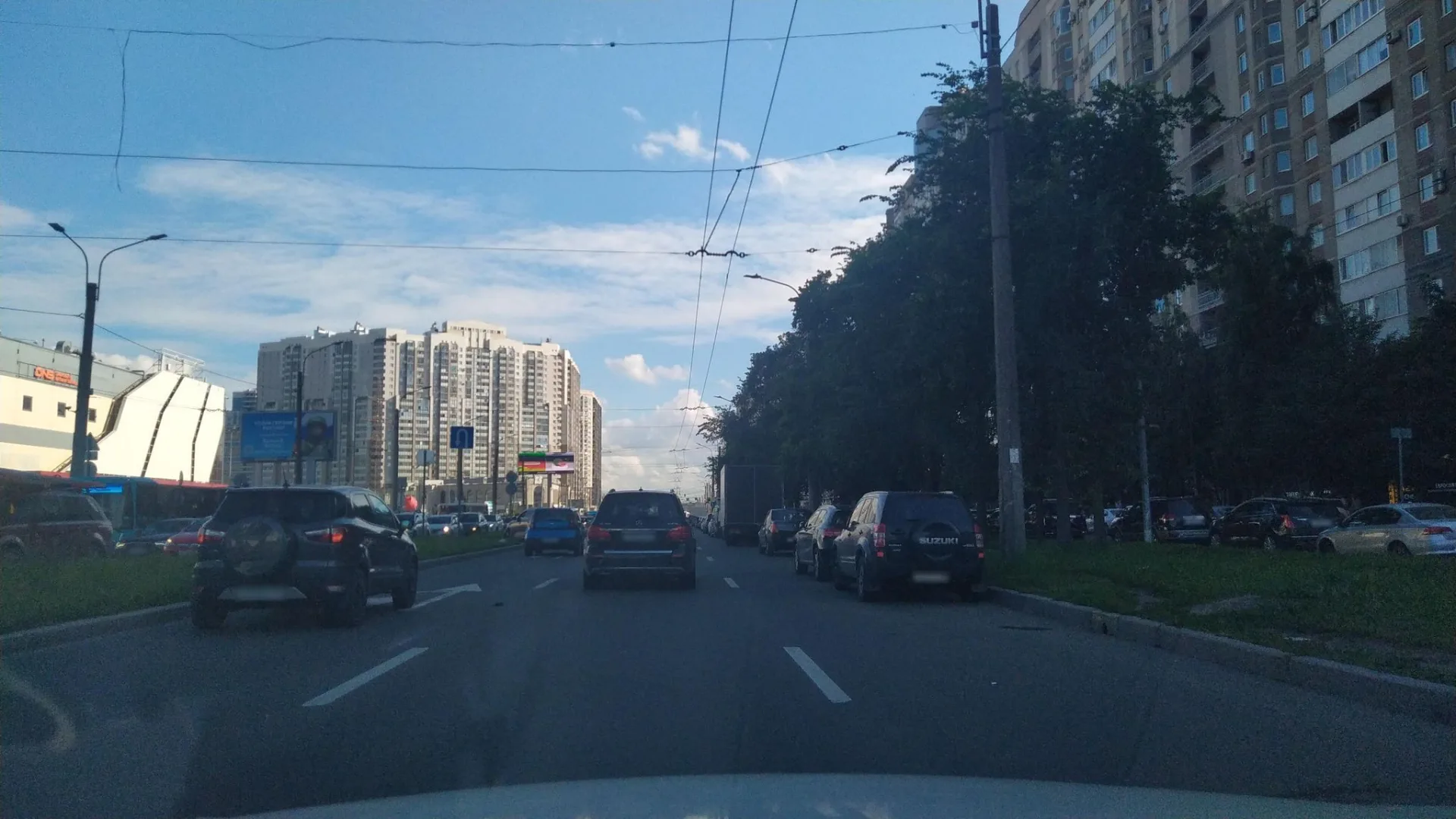 Маршрут «Комендантский аэродром — Удельная», 0,2 км