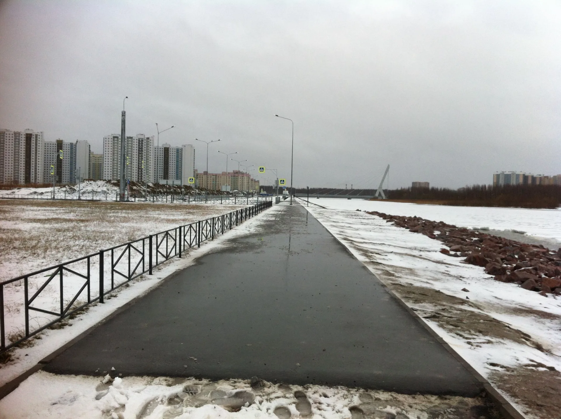 Маршрут «Константиновка — Мост Ветеранов», 13,3 км