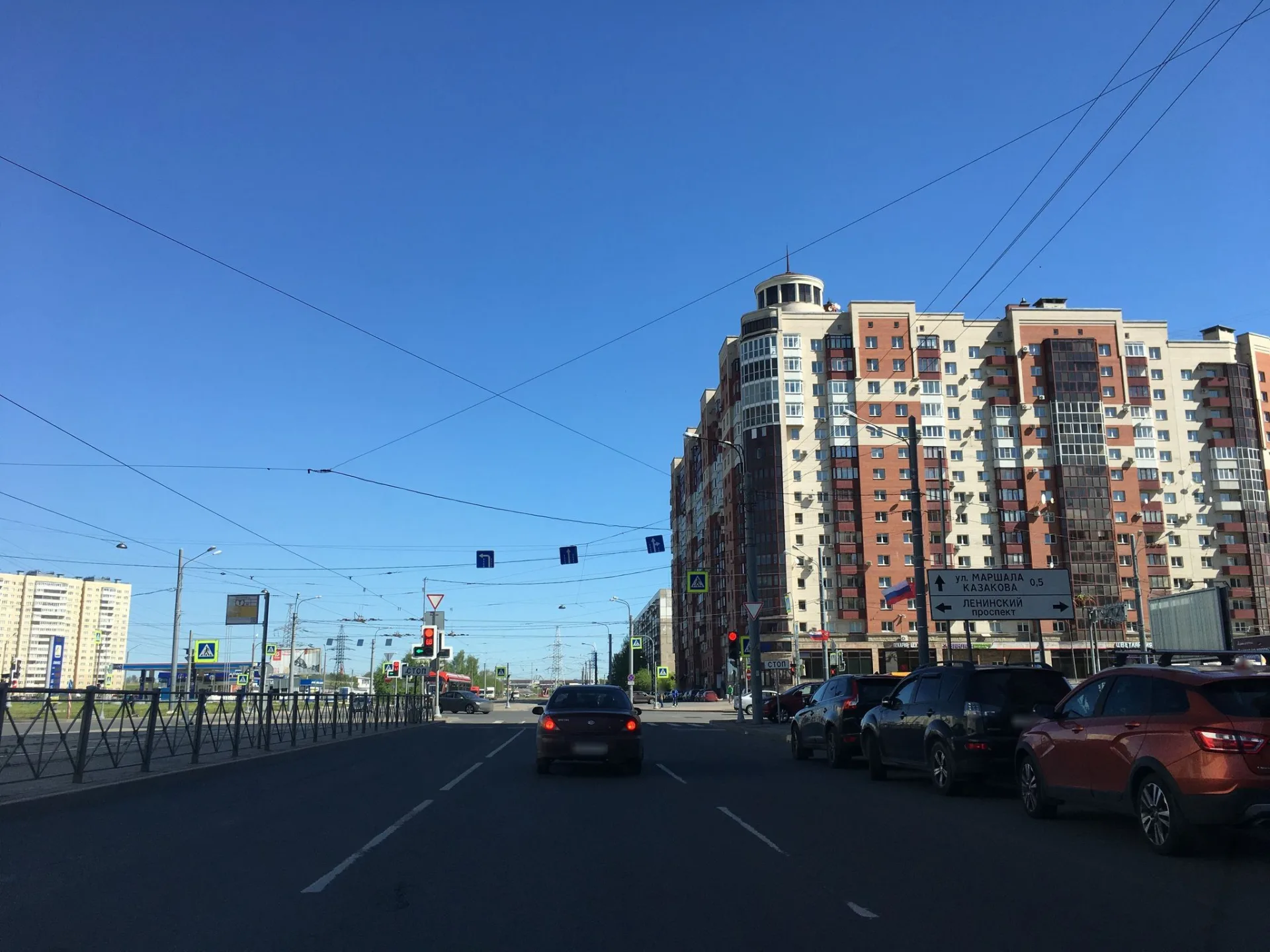 Маршрут «Копорье — Сосновый Бор», 0,1 км
