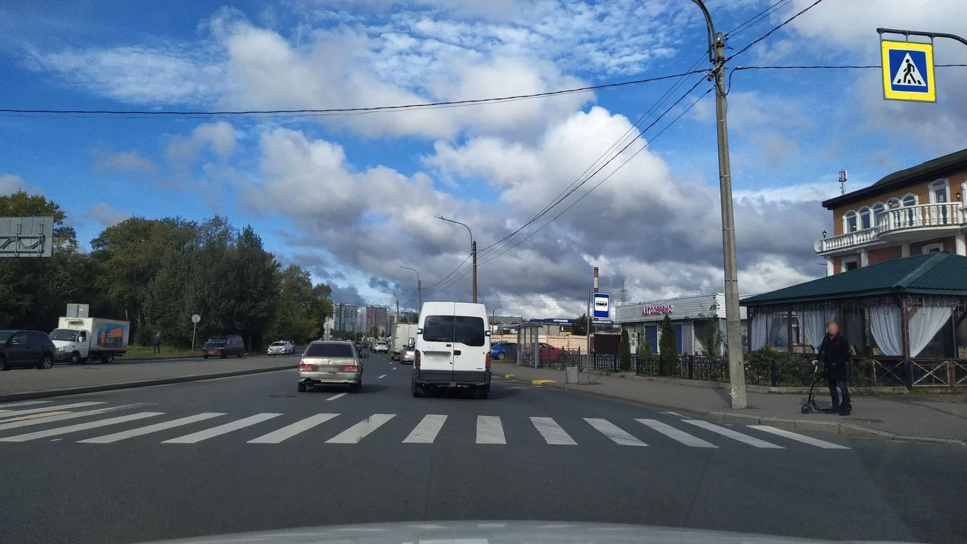 Маршрут «Крестовский остров — Газпром Арена», 0,0 км
