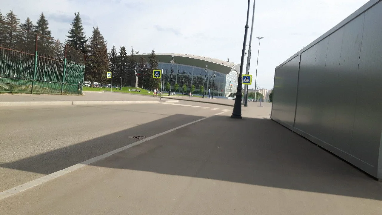 Маршрут «Крестовский остров — Газпром Арена», 9,4 км