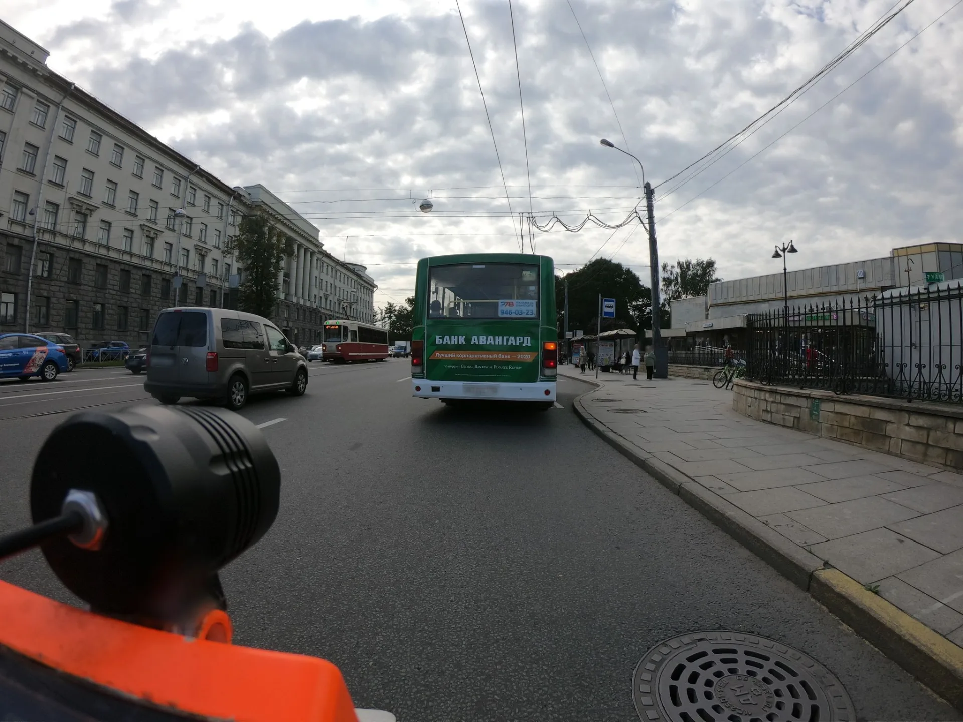 Маршрут «Крестовский остров — Газпром Арена», 20,8 км