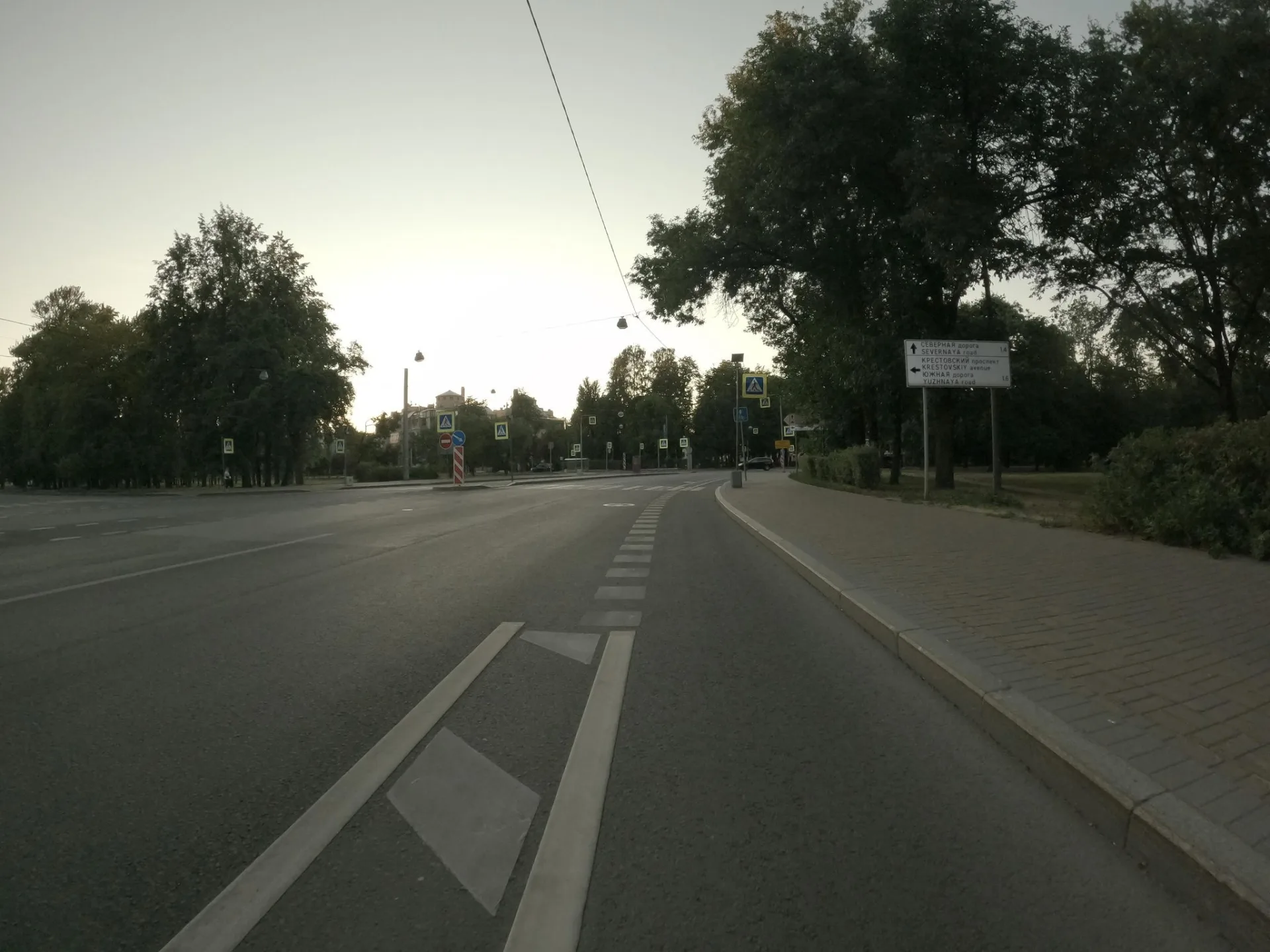 Маршрут «Крестовский остров — Петроградка», 1,3 км