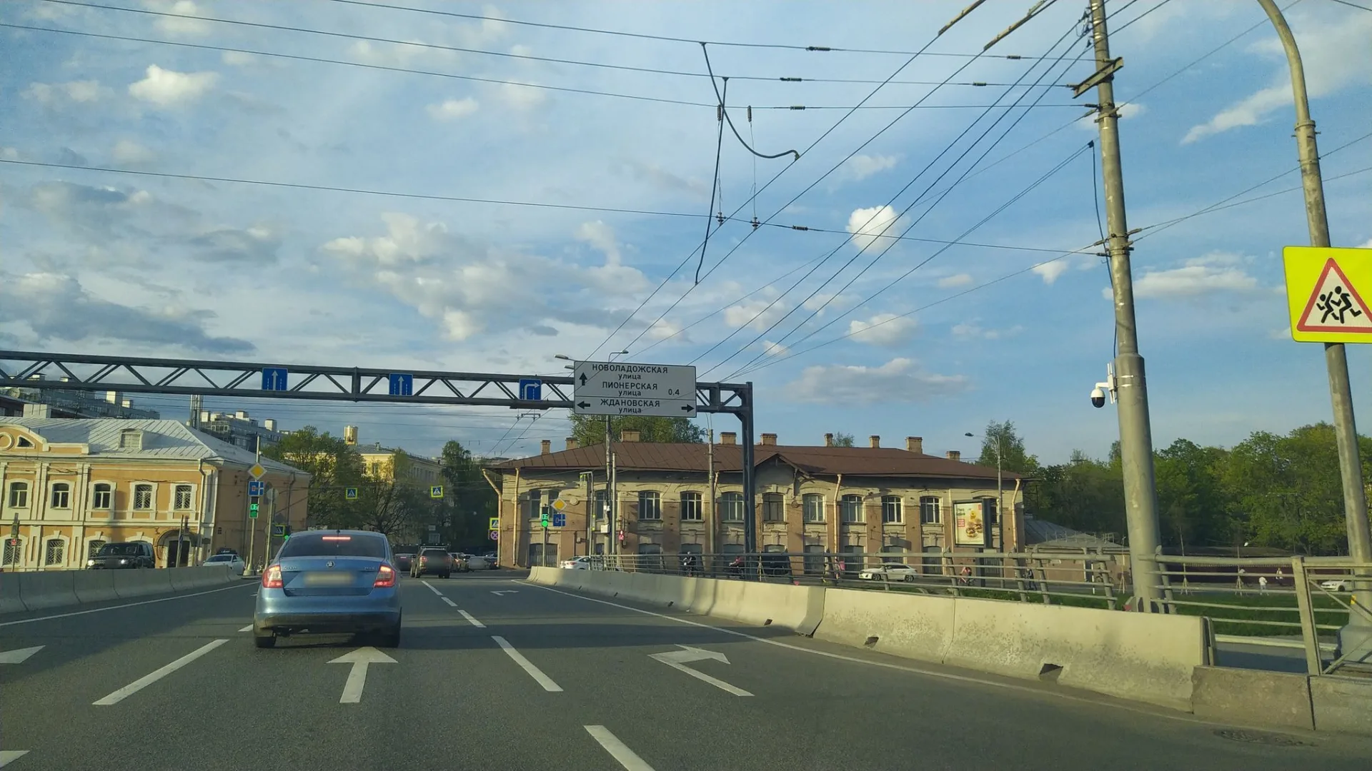Маршрут «Крестовский остров — Старая Деревня», 0,6 км
