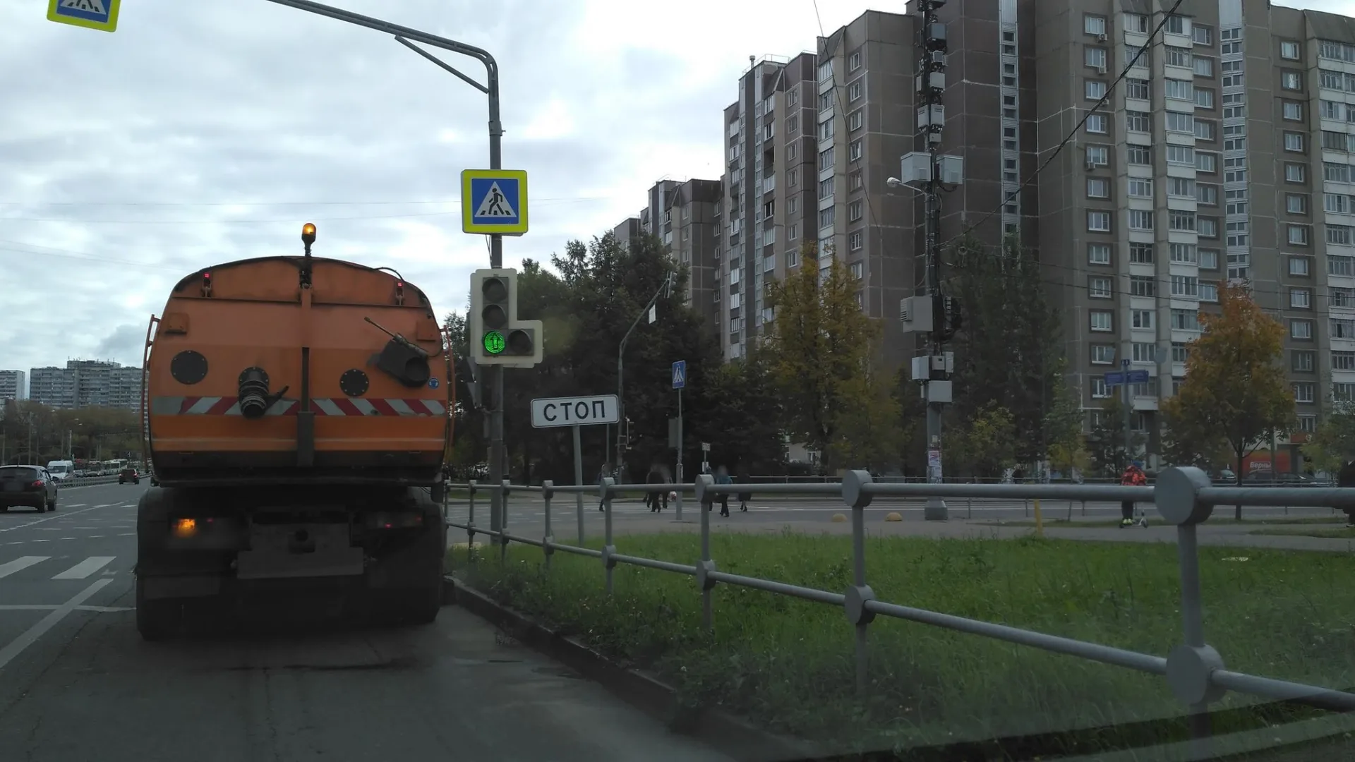 Маршрут «Крюково — Голубое», 0,1 км