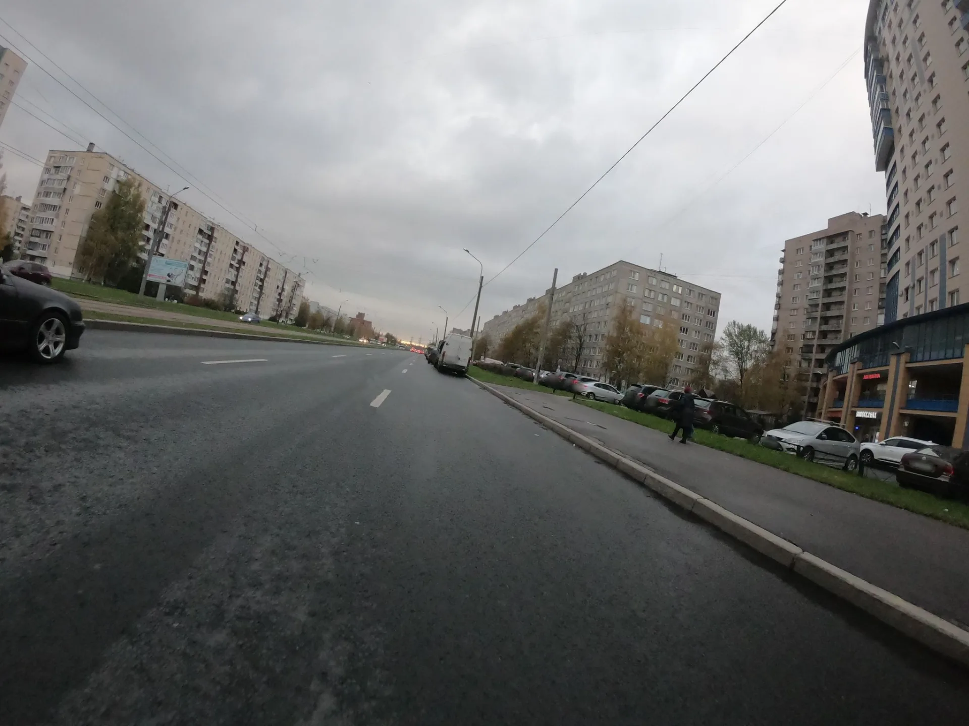 Маршрут «Кудрово — Малоохтинский мост», 2,4 км