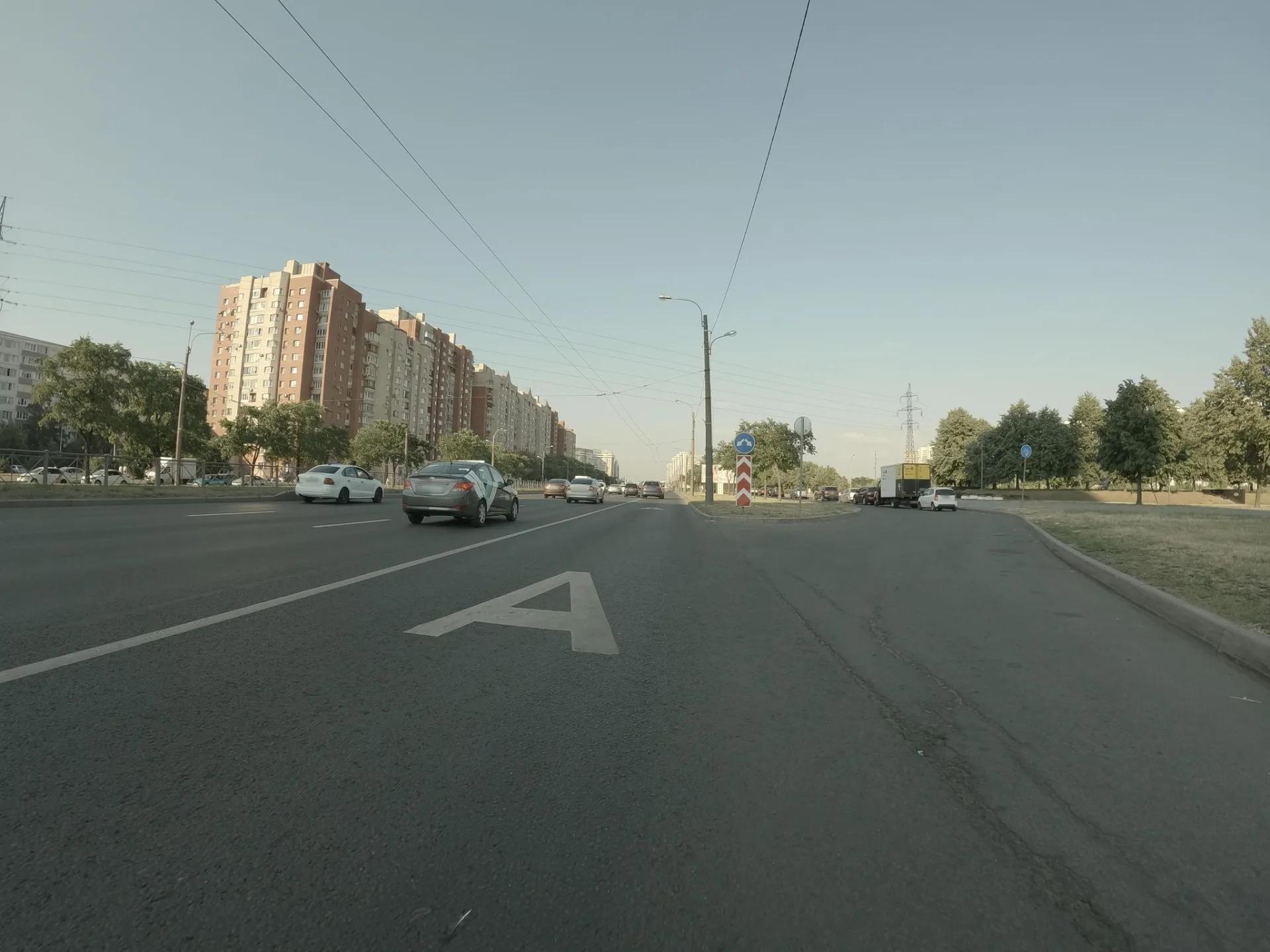 Маршрут «Купчино — Яблонька», 0,6 км