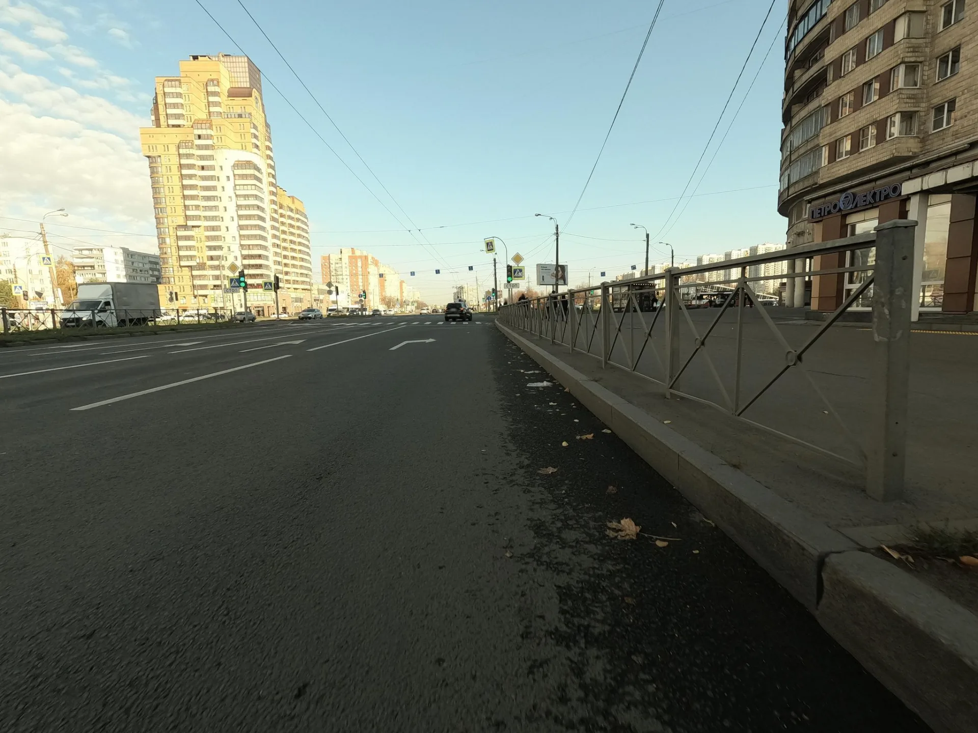 Маршрут «Купчино — Яблонька», 0,9 км