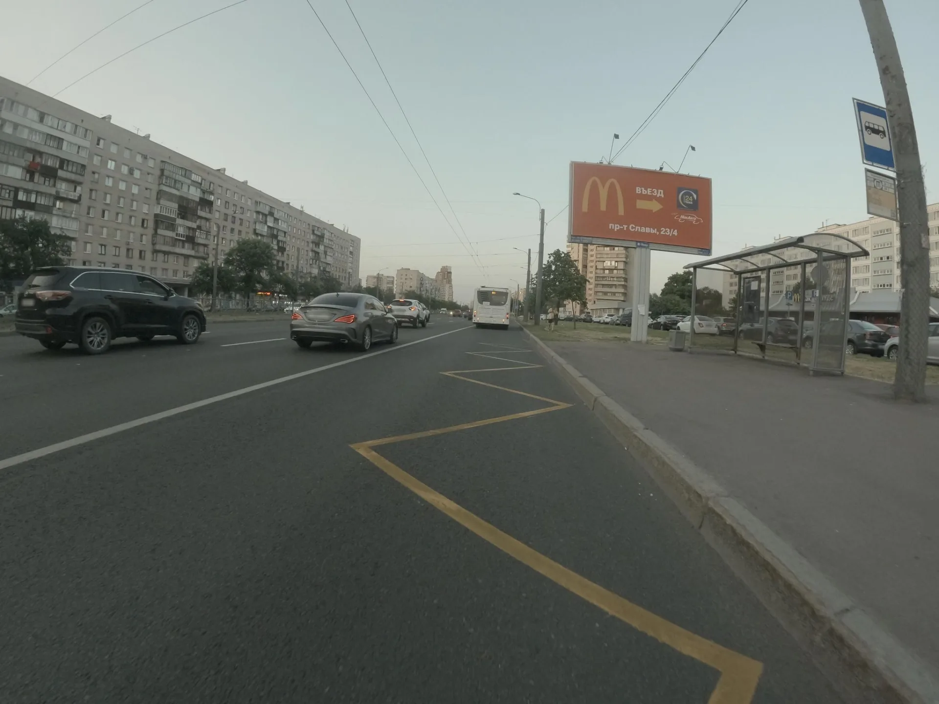 Маршрут «Купчино — Яблонька», 1,5 км