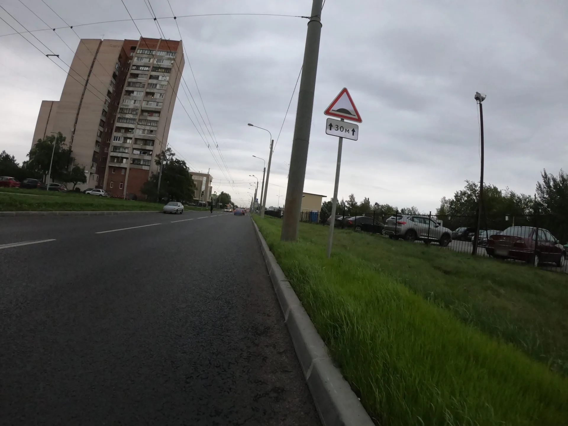 Маршрут «Купчино — Пушкин», 1,0 км