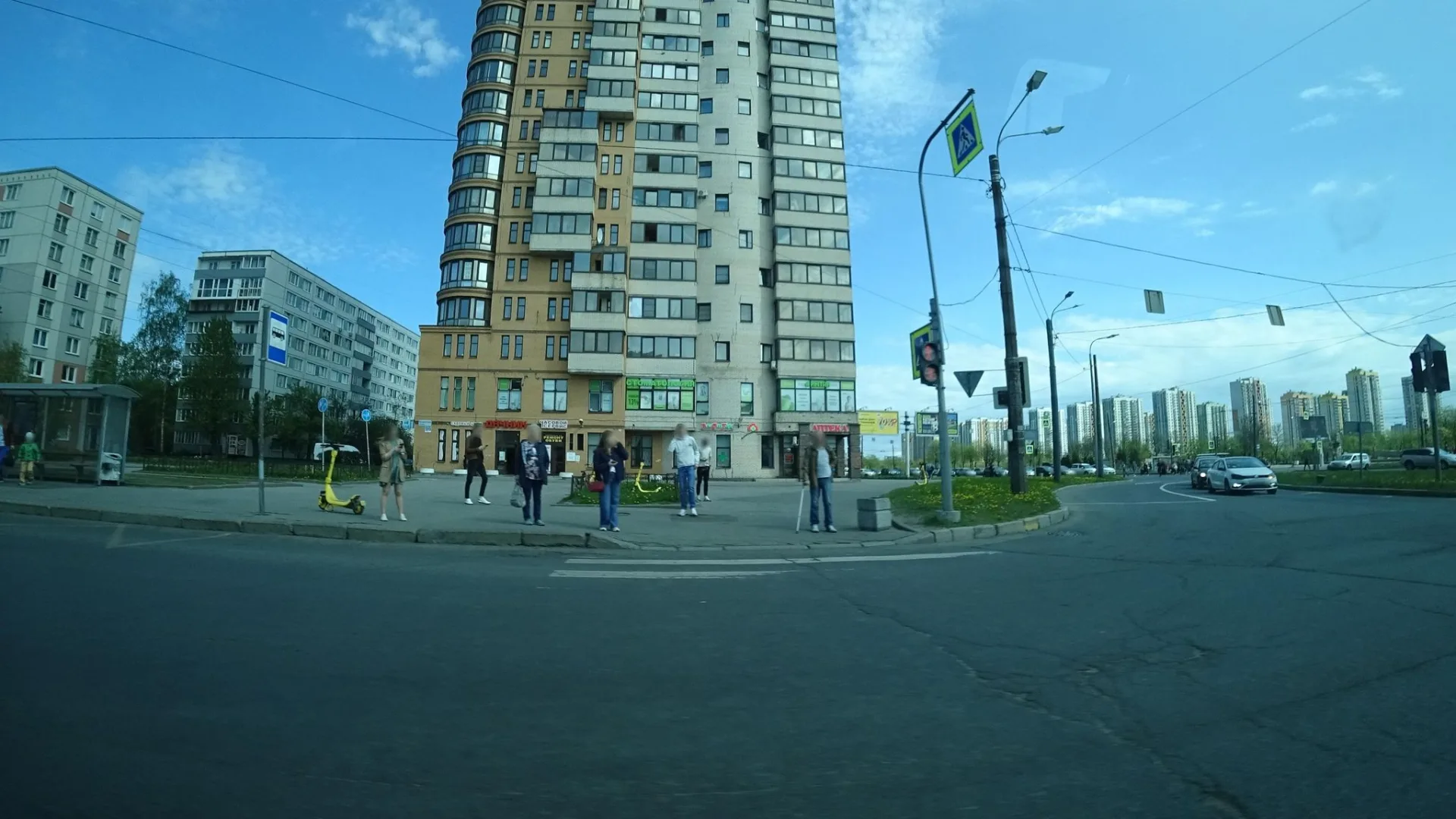 Маршрут «Купчино — Сосновка», 1,9 км