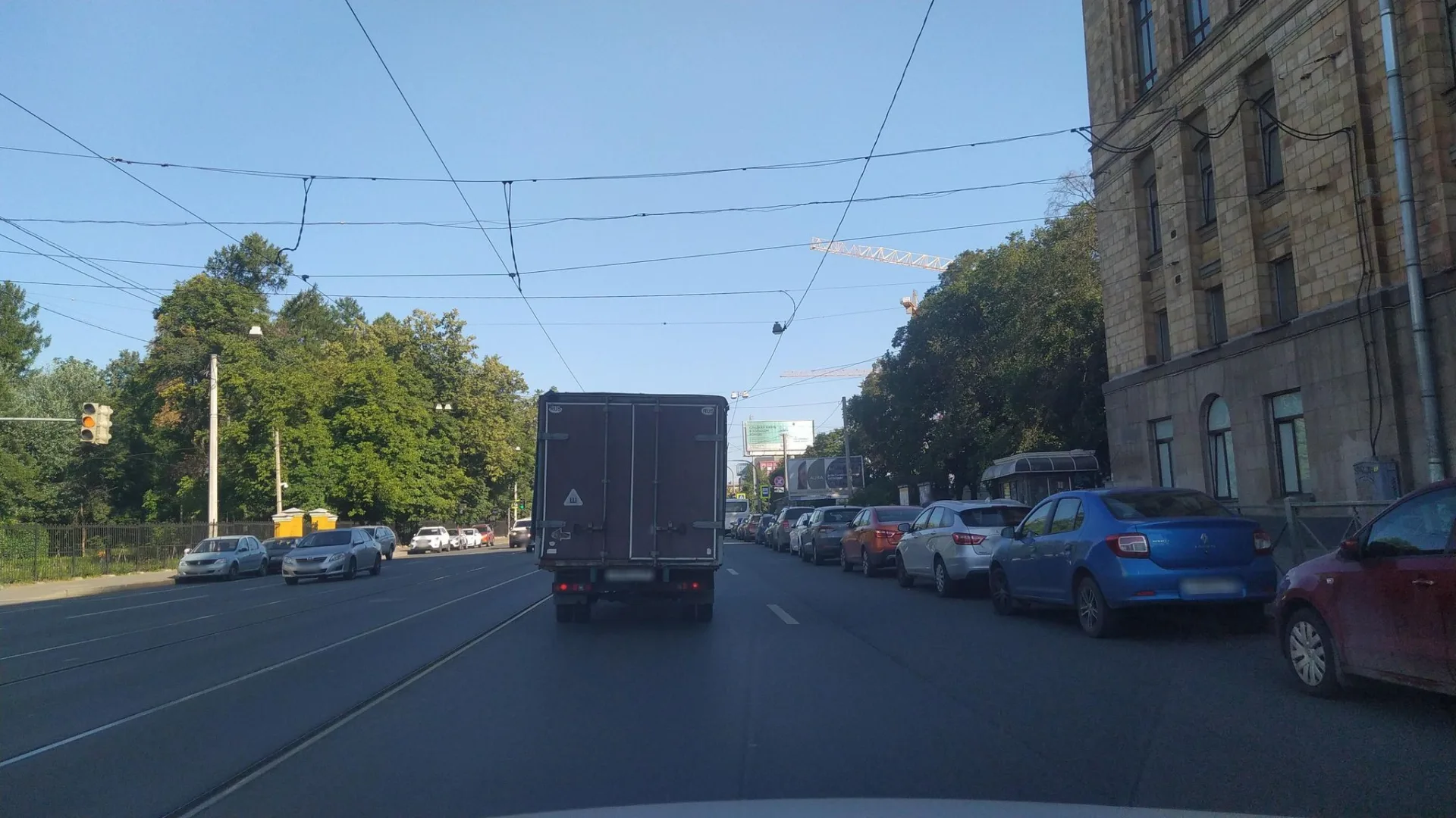 Маршрут «Кушелевка — Коломяги», 2,4 км