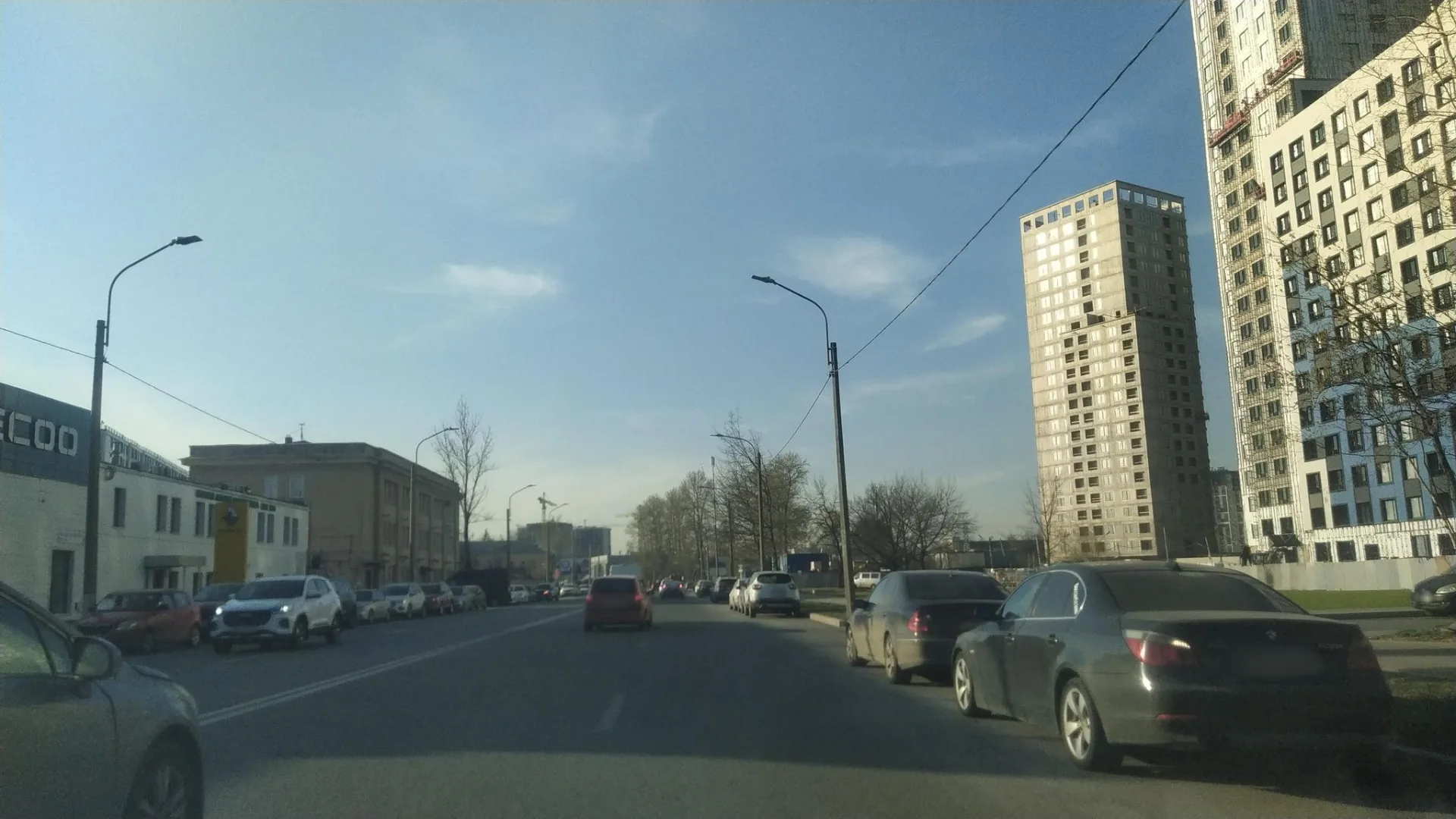 Маршрут «Кушелевка — Малиновка», 2,1 км