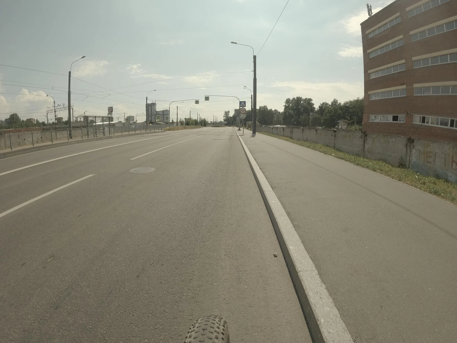 Маршрут «Ладожская — Финляндский вокзал», 3,9 км