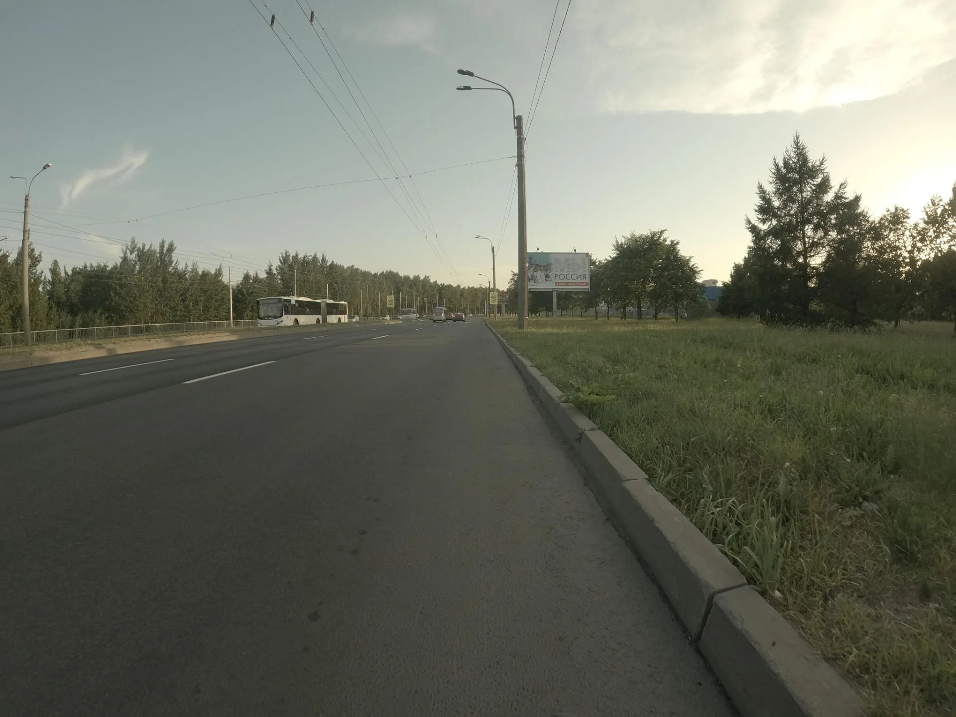 Маршрут «Ладожская — Комендантский проспект», 1,2 км