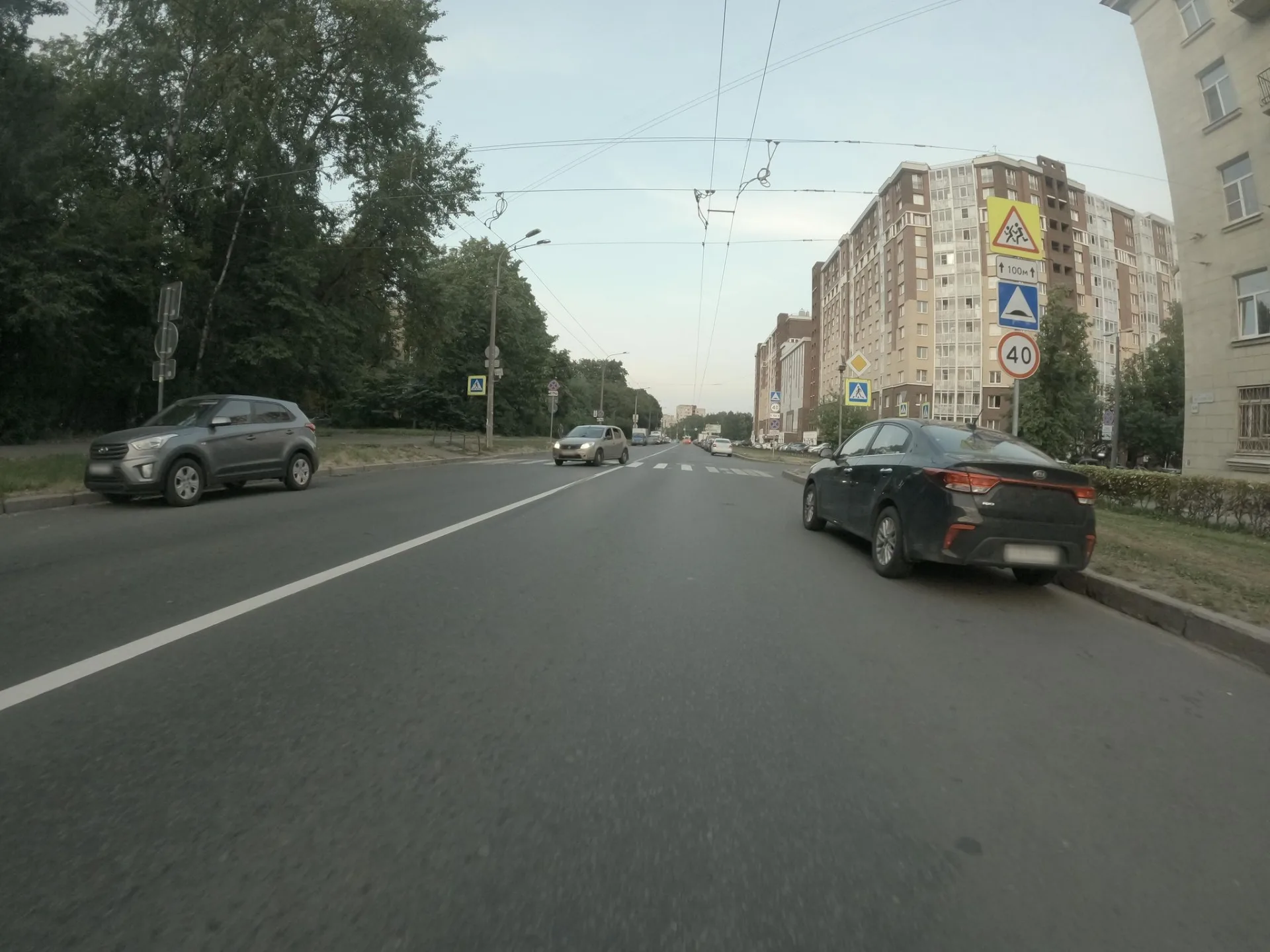 Маршрут «Ладожская — Шувалово», 0,8 км