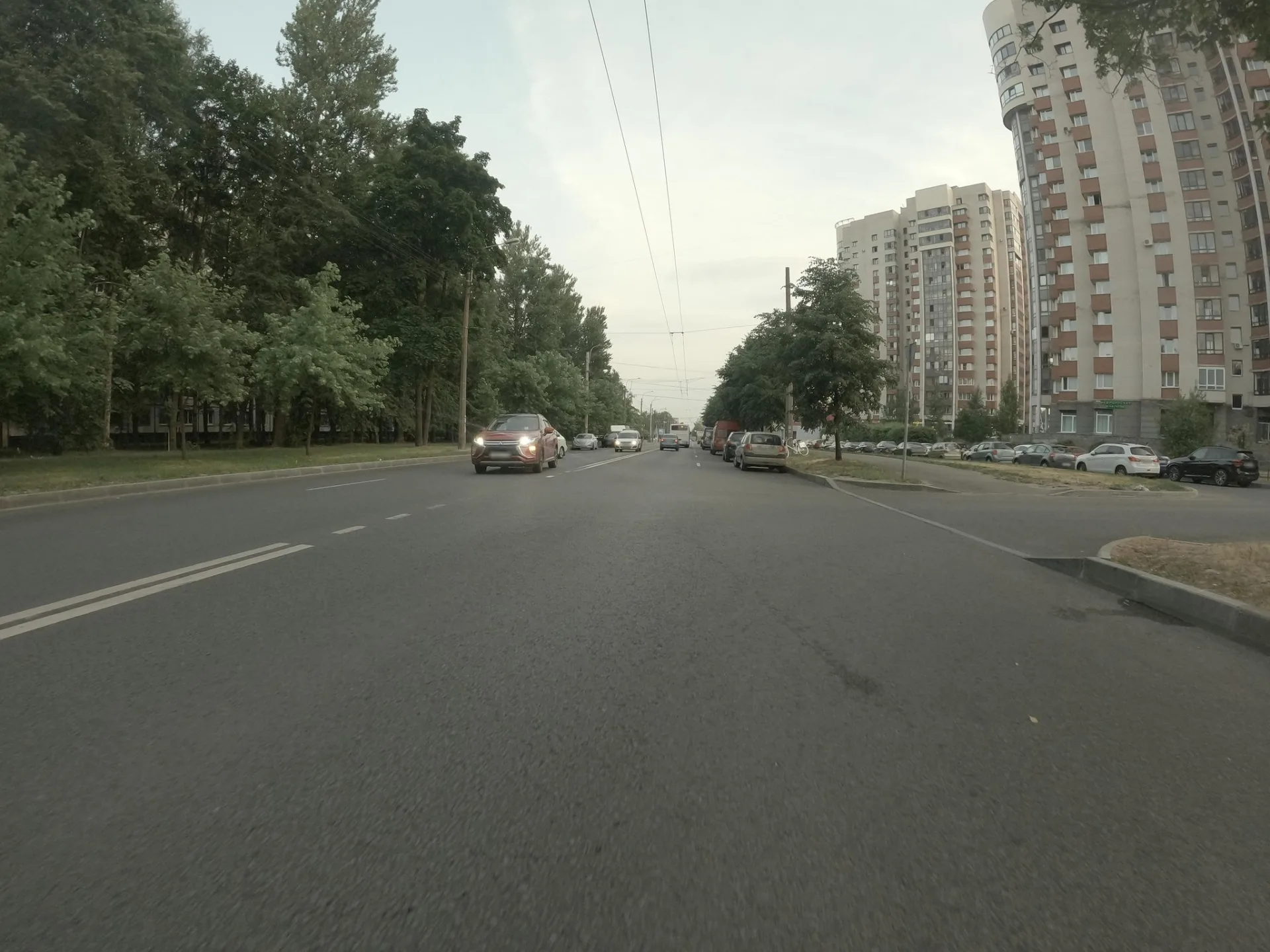 Маршрут «Ланская — Вичка», 1,5 км