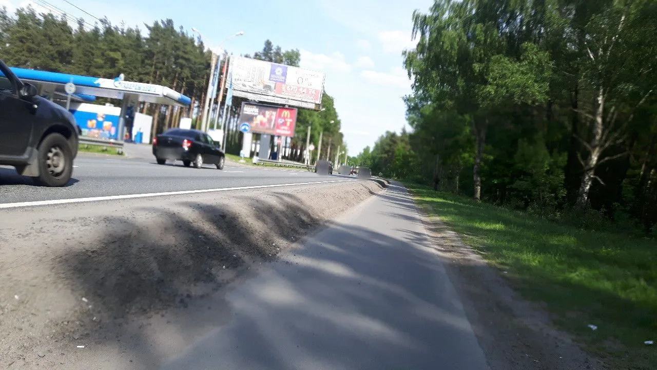 Маршрут «Лахта — бывшие позиции гаубиц», 0,9 км