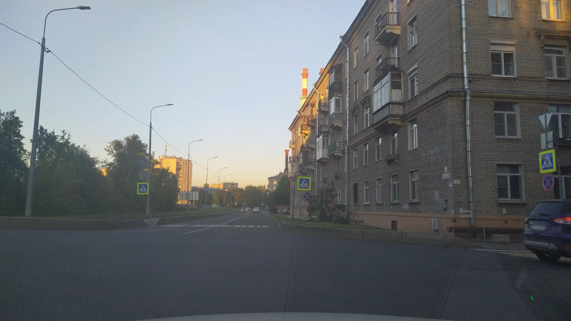 Маршрут «Лахта — Юнтолово», 1,3 км