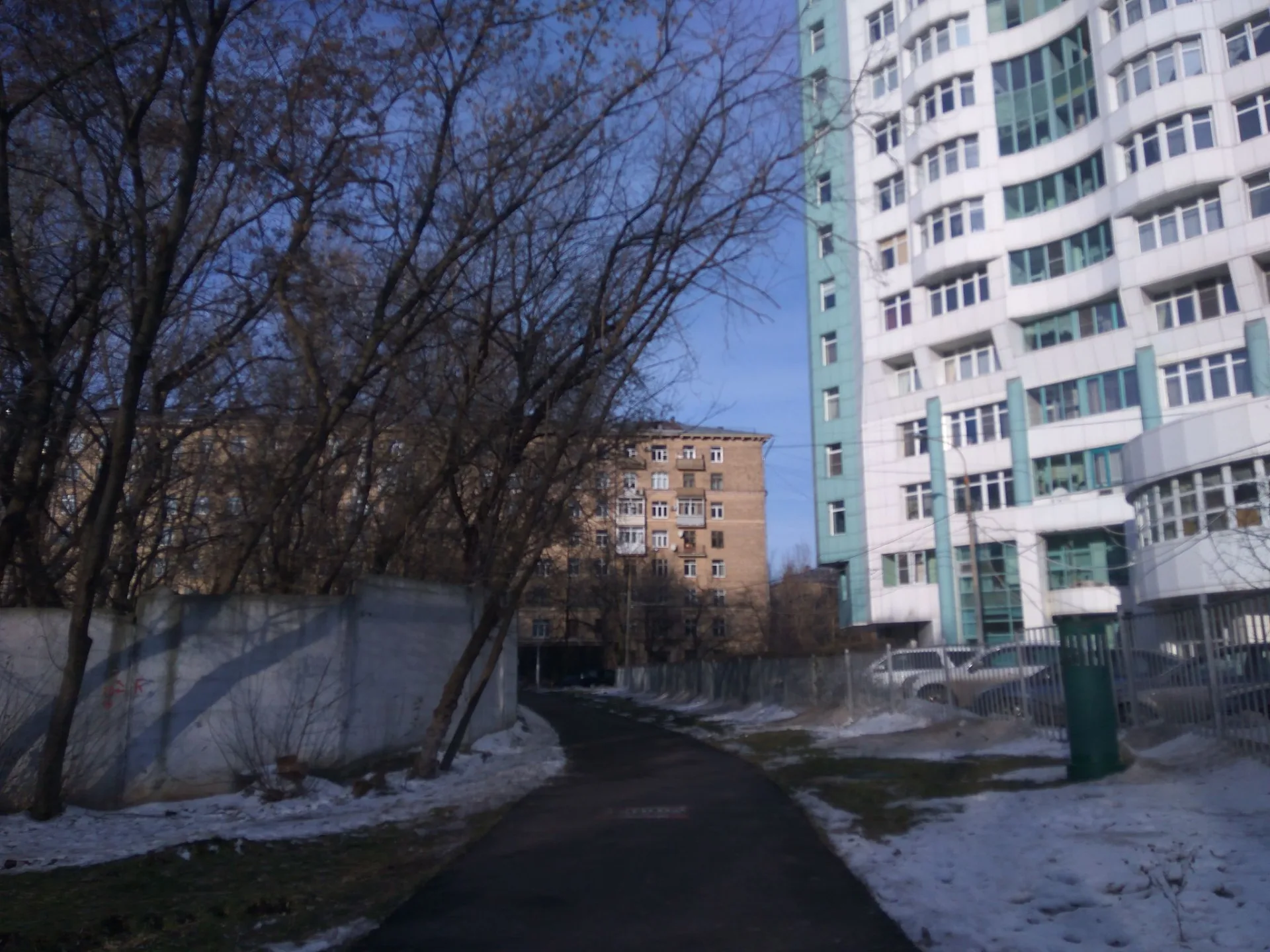 Маршрут «Ленинские горы — Троицкое», 0,4 км