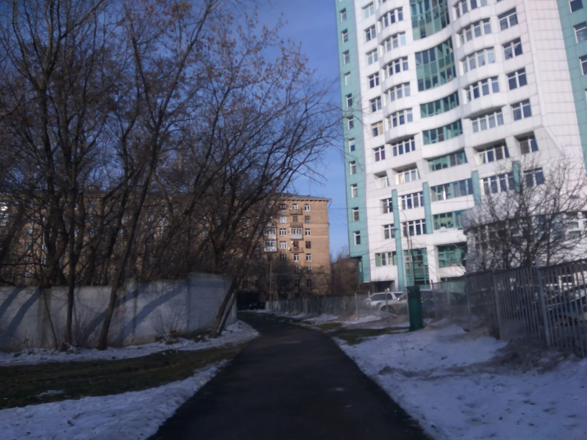 Маршрут «Ленинские горы — Троицкое», 0,4 км