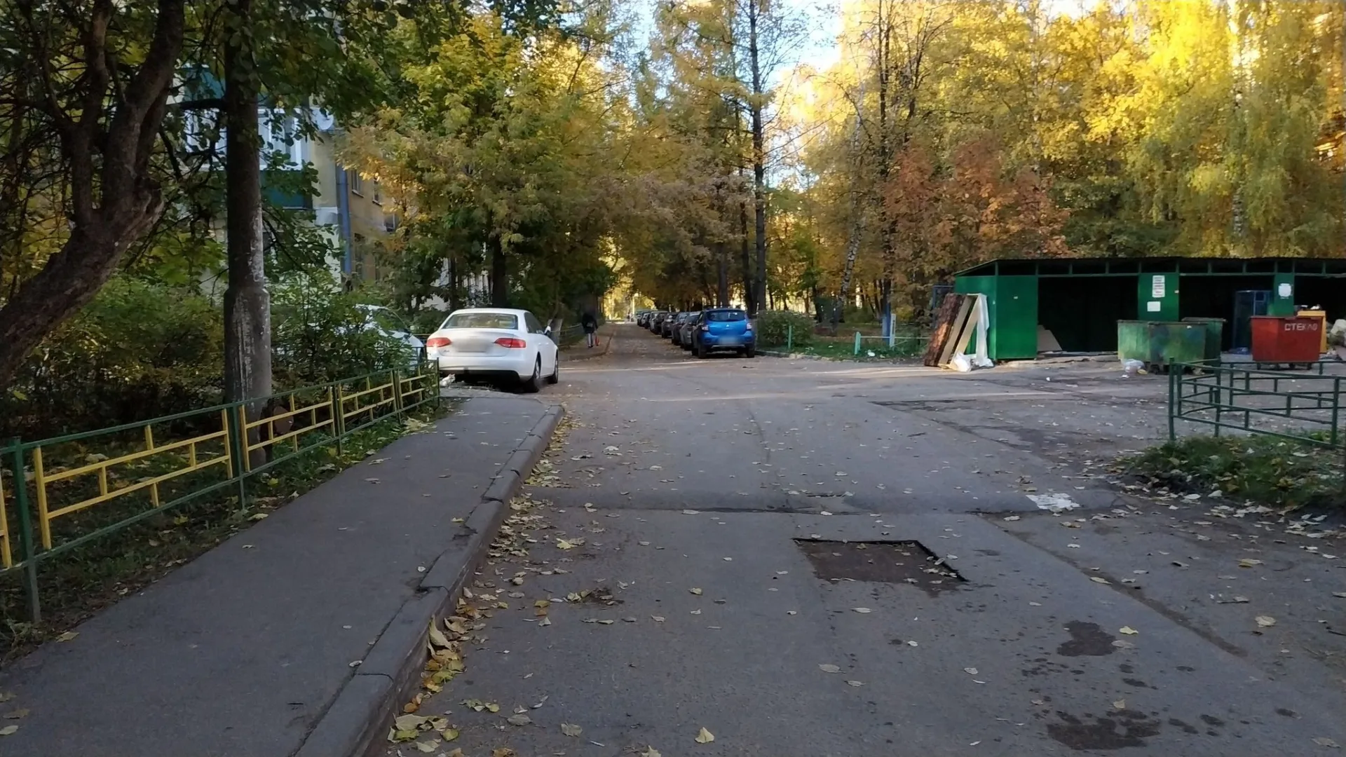 Маршрут «Лобня — Некрасовская», 0,4 км