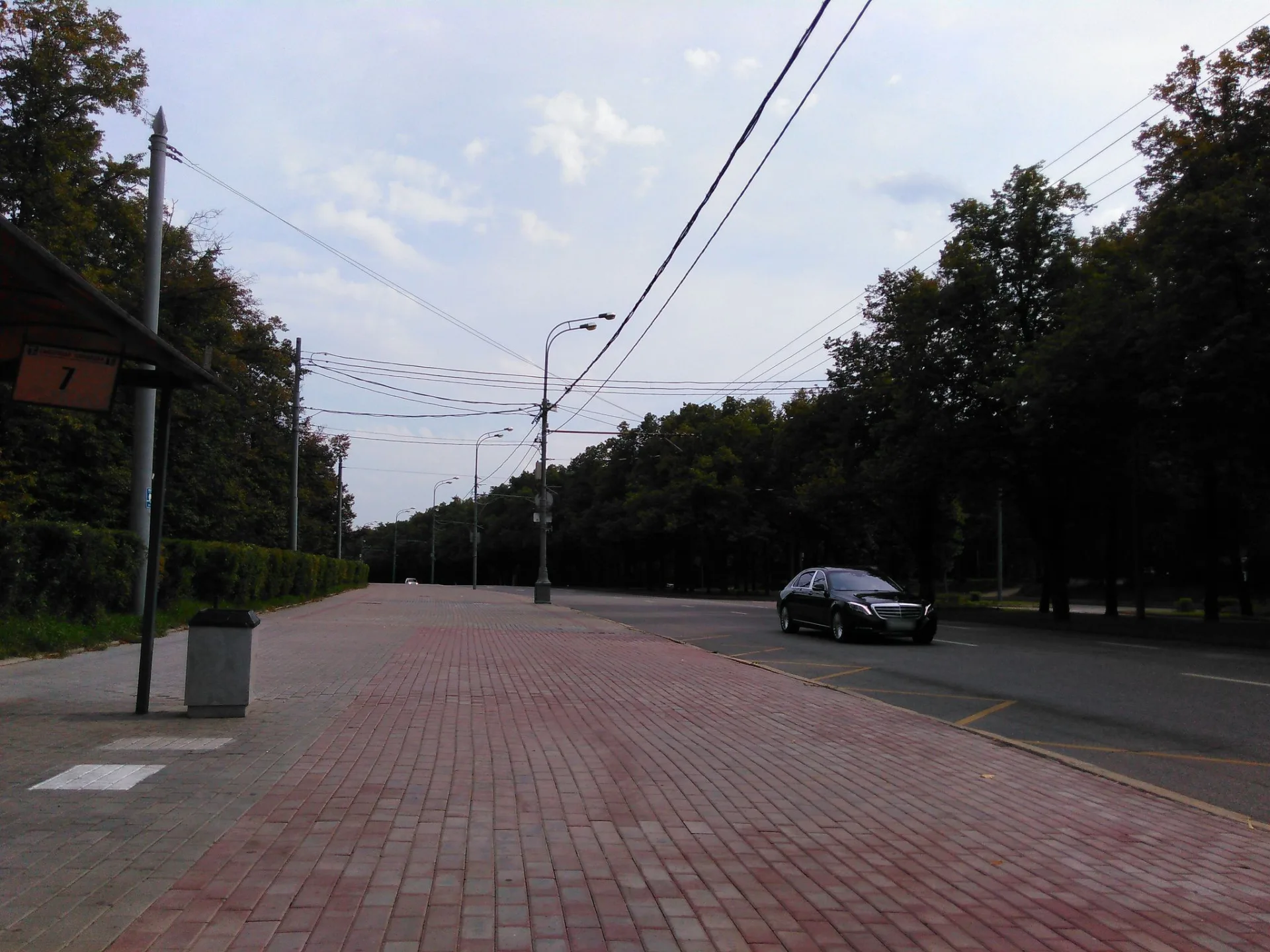 Маршрут «Лужники», 0,5 км