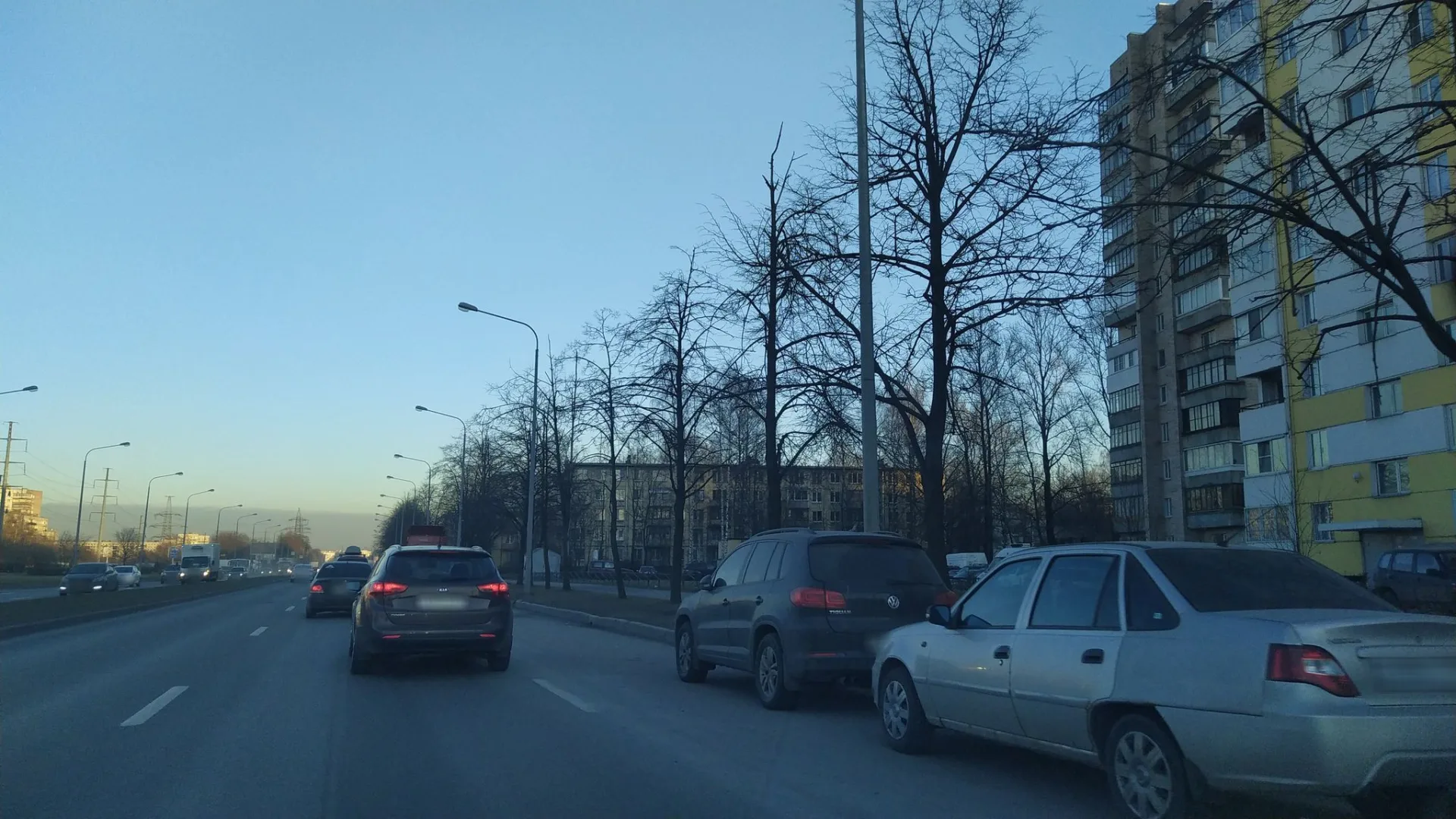 Маршрут «Малая Кушелевка — Светлановский», 0,2 км