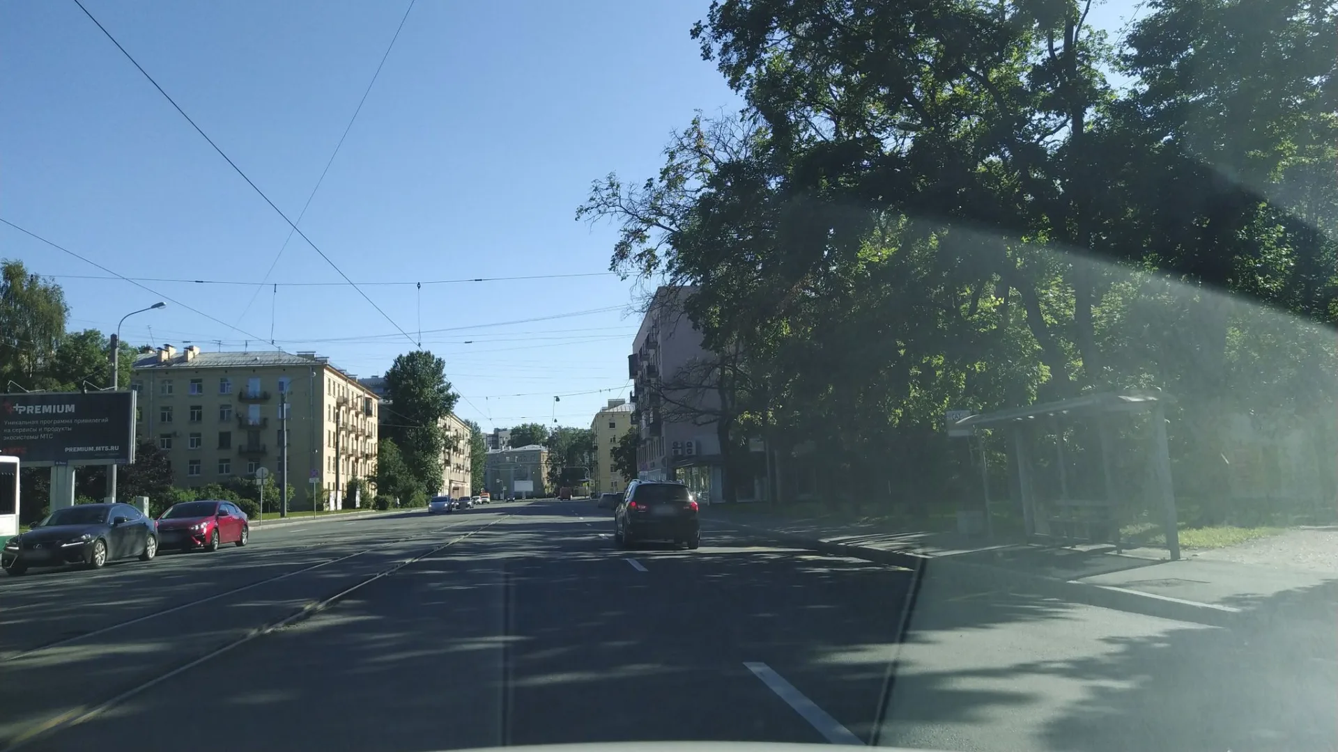 Маршрут «Малая Охта — Финляндский», 1,4 км