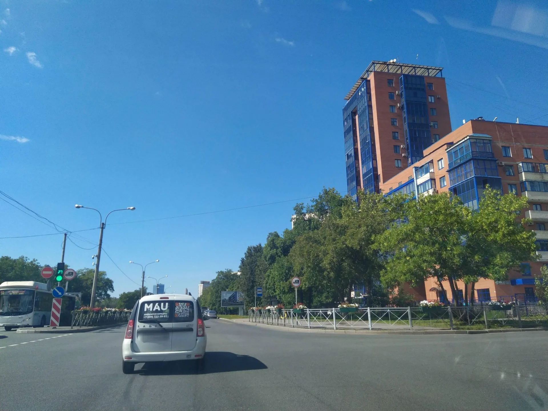 Маршрут «Московская площадь», 10,6 км