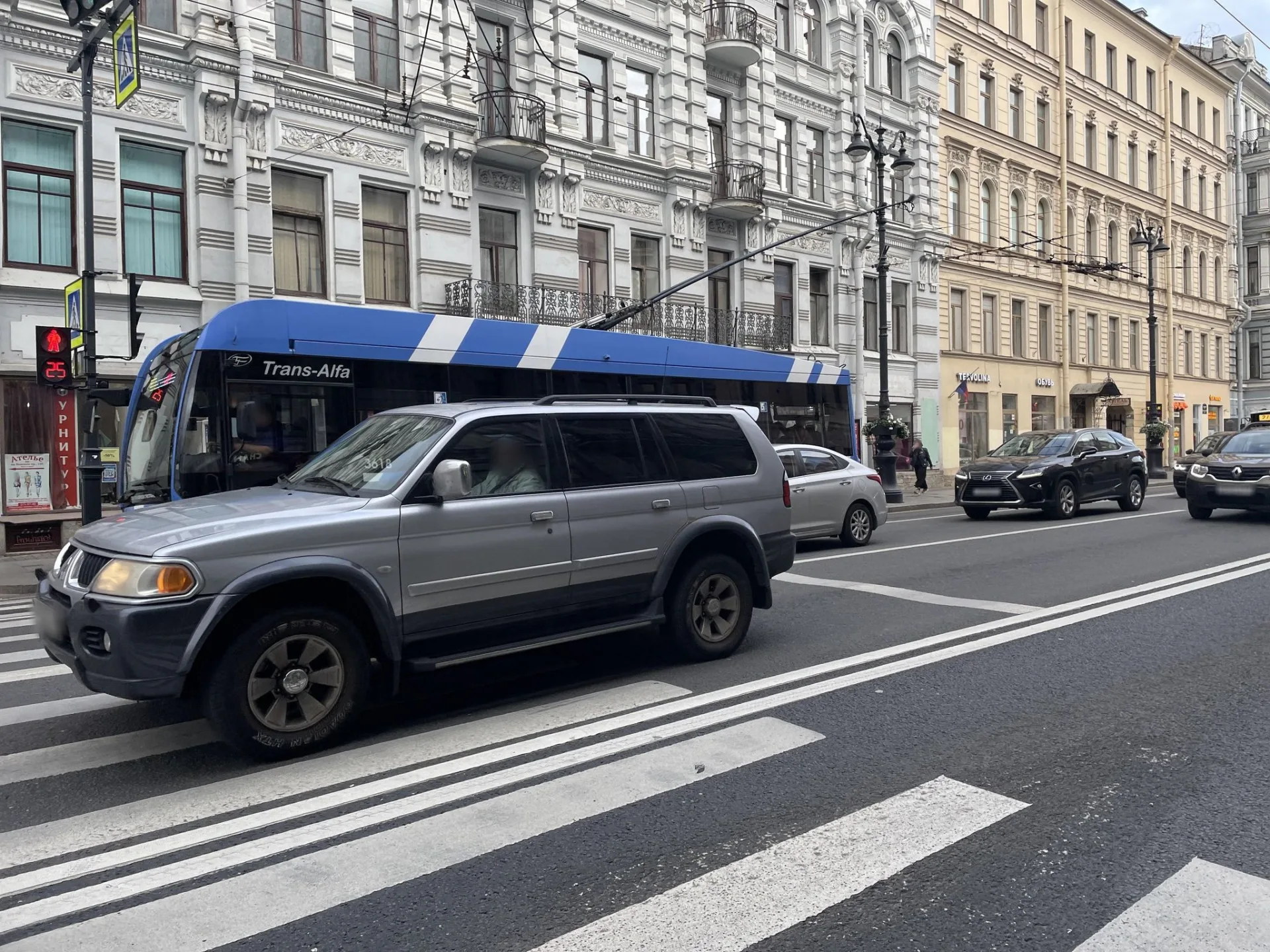 Маршрут «Московский вокзал — парк Малиновка», 0,4 км