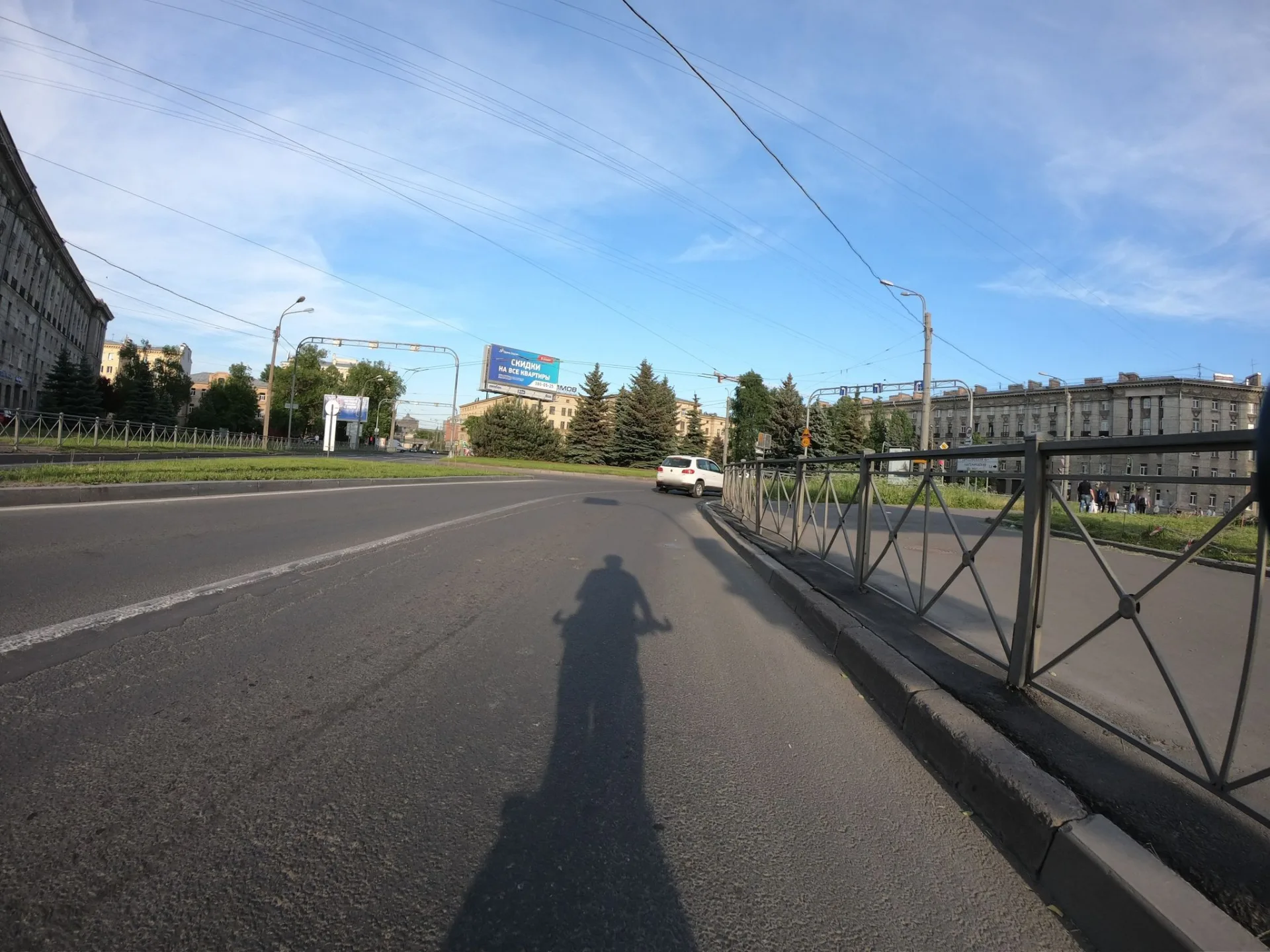 Маршрут «Мост Бетанкура — Васильевский остров», 2,3 км