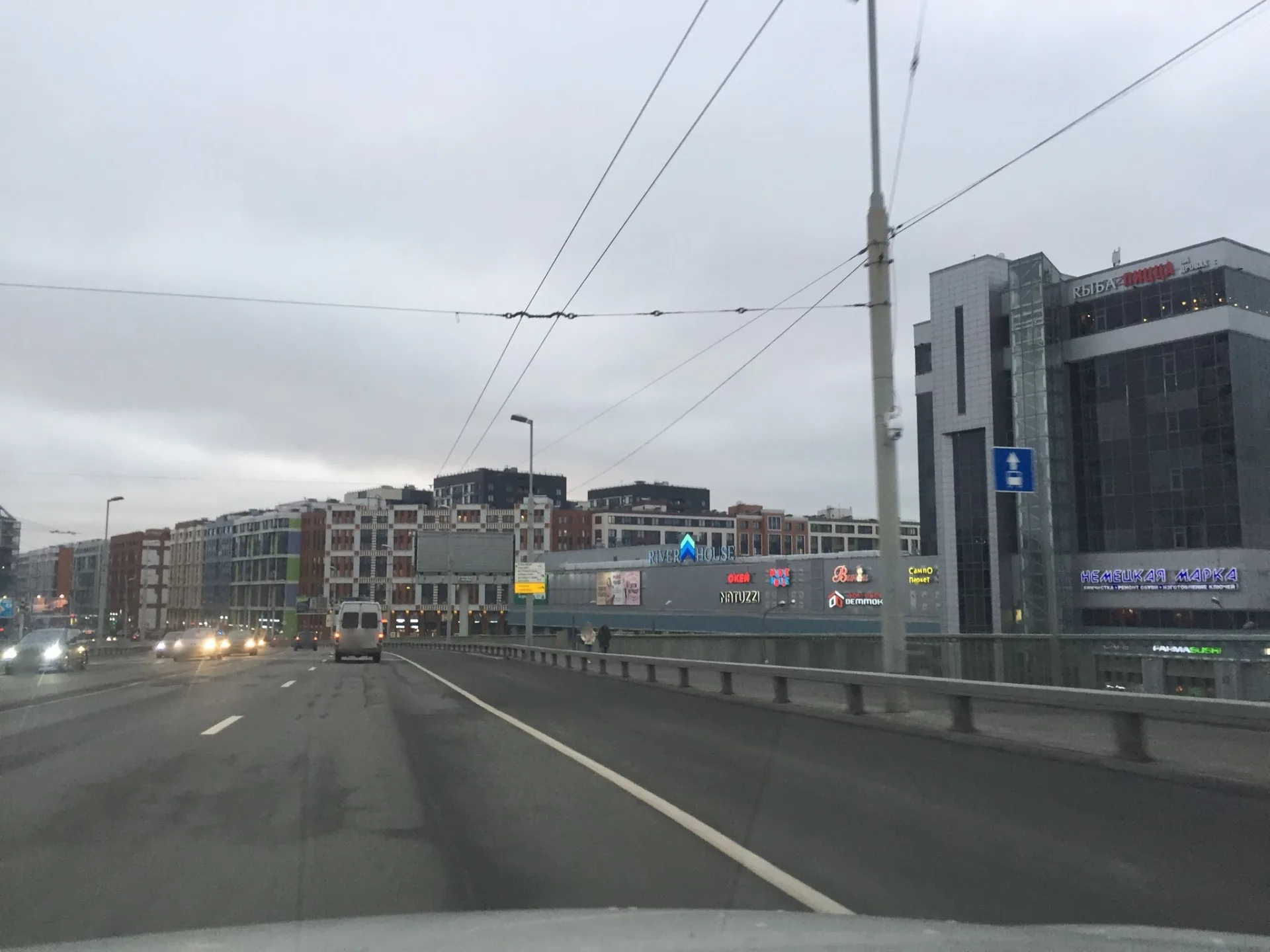 Маршрут «Мост Бетанкура — Васильевский остров», 3,4 км