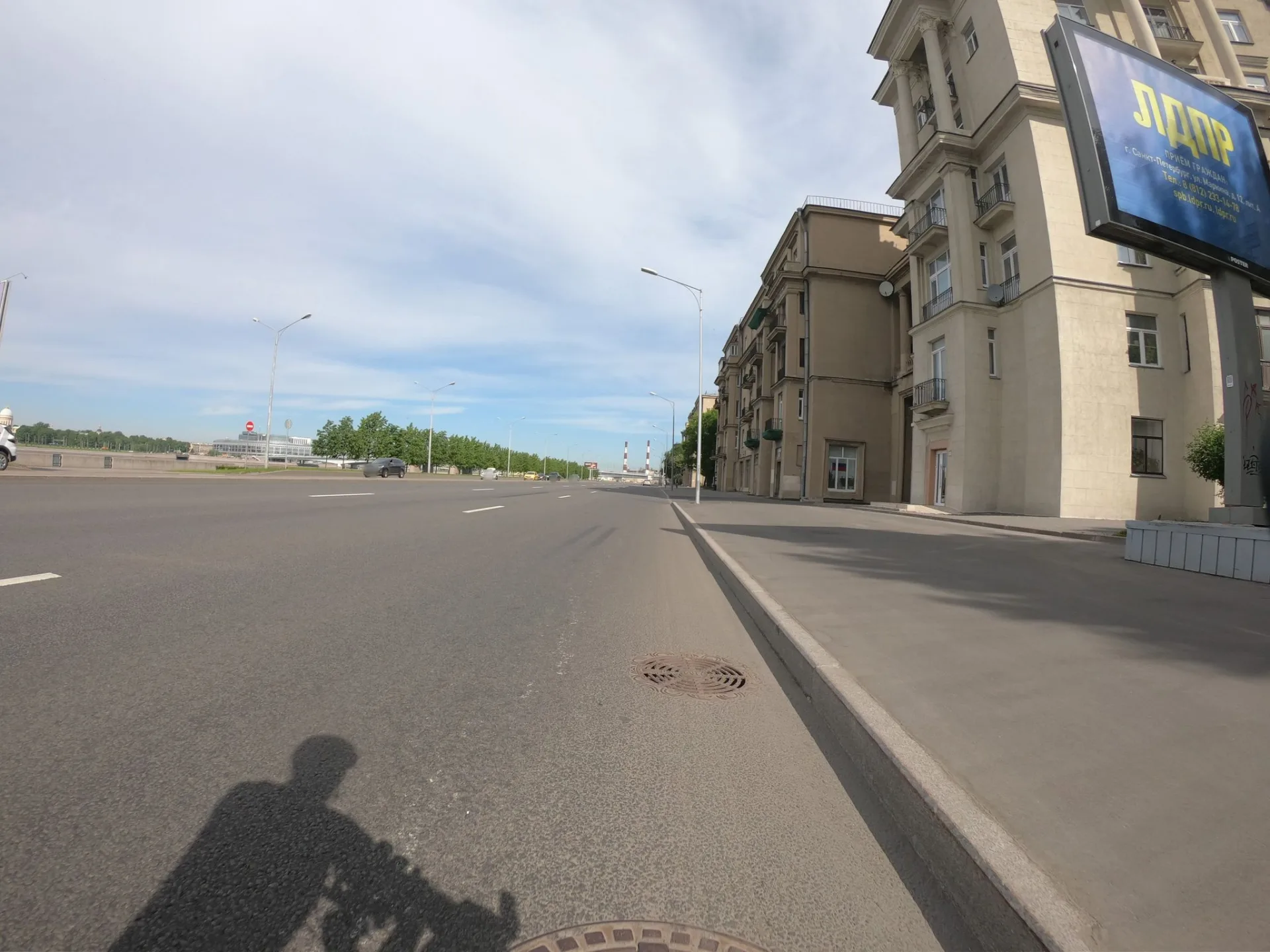 Маршрут «Мост — Кушелевка», 7,4 км