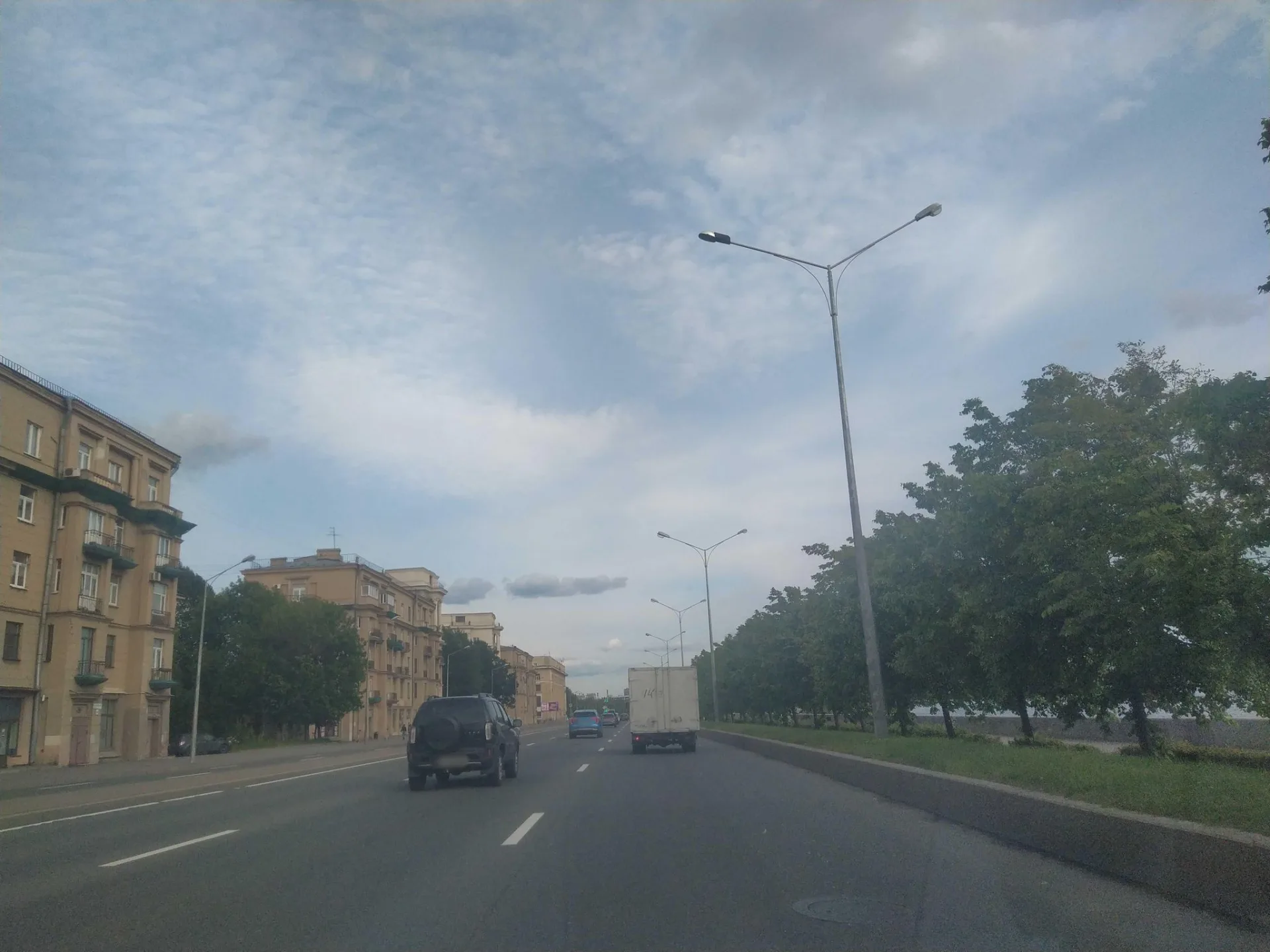 Маршрут «Мост — Кушелевка», 7,9 км