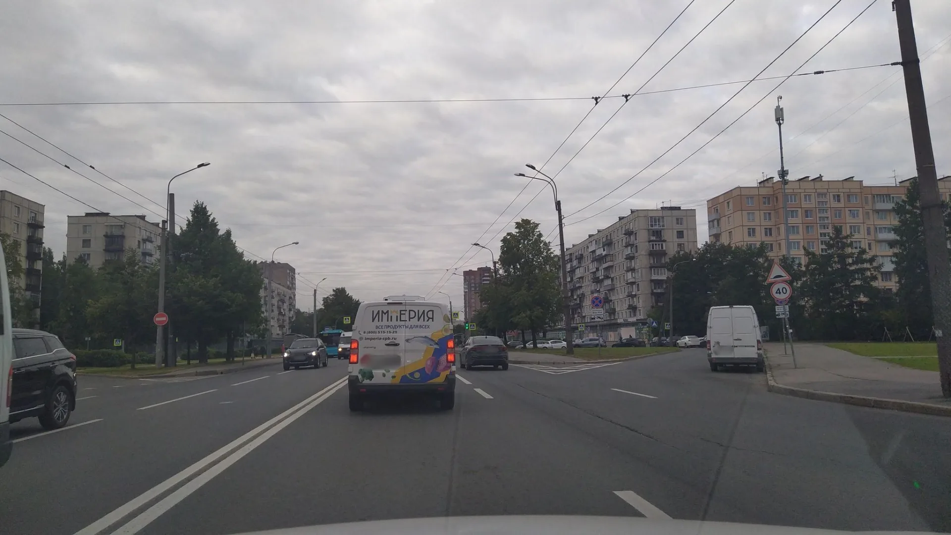 Маршрут «Муринский парк — Шуваловский парк», 1,1 км
