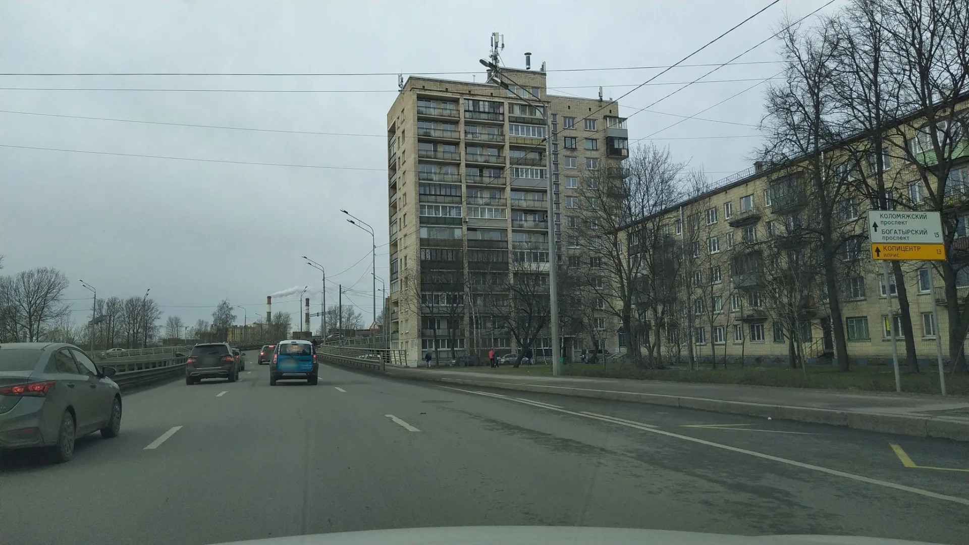 Маршрут «На Московский вокзал», 4,1 км