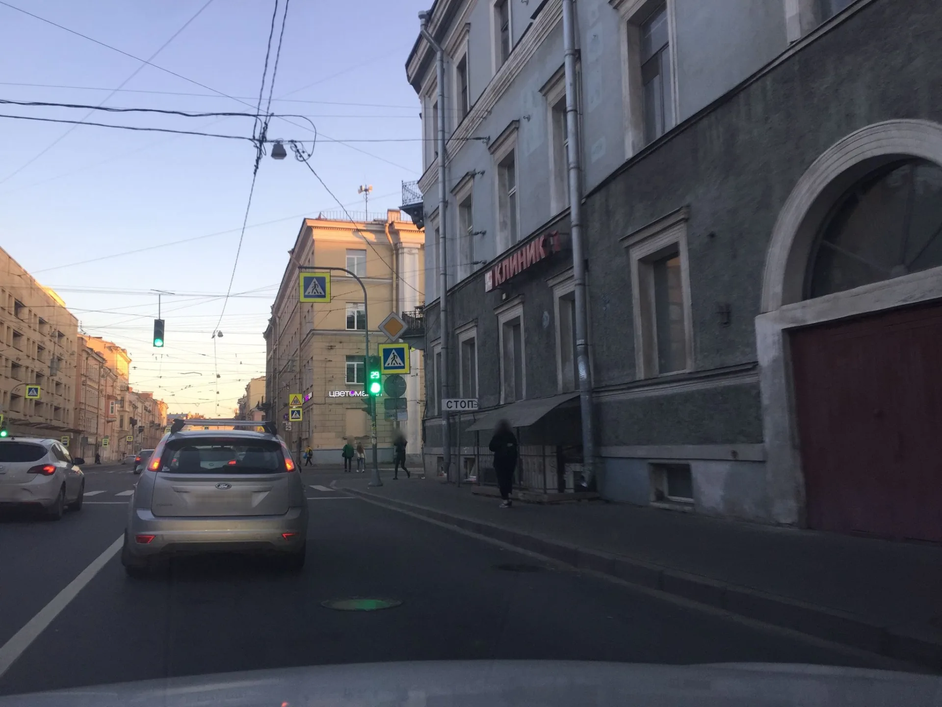 Маршрут «Набережная Фонтанки — Васильевский остров», 1,6 км