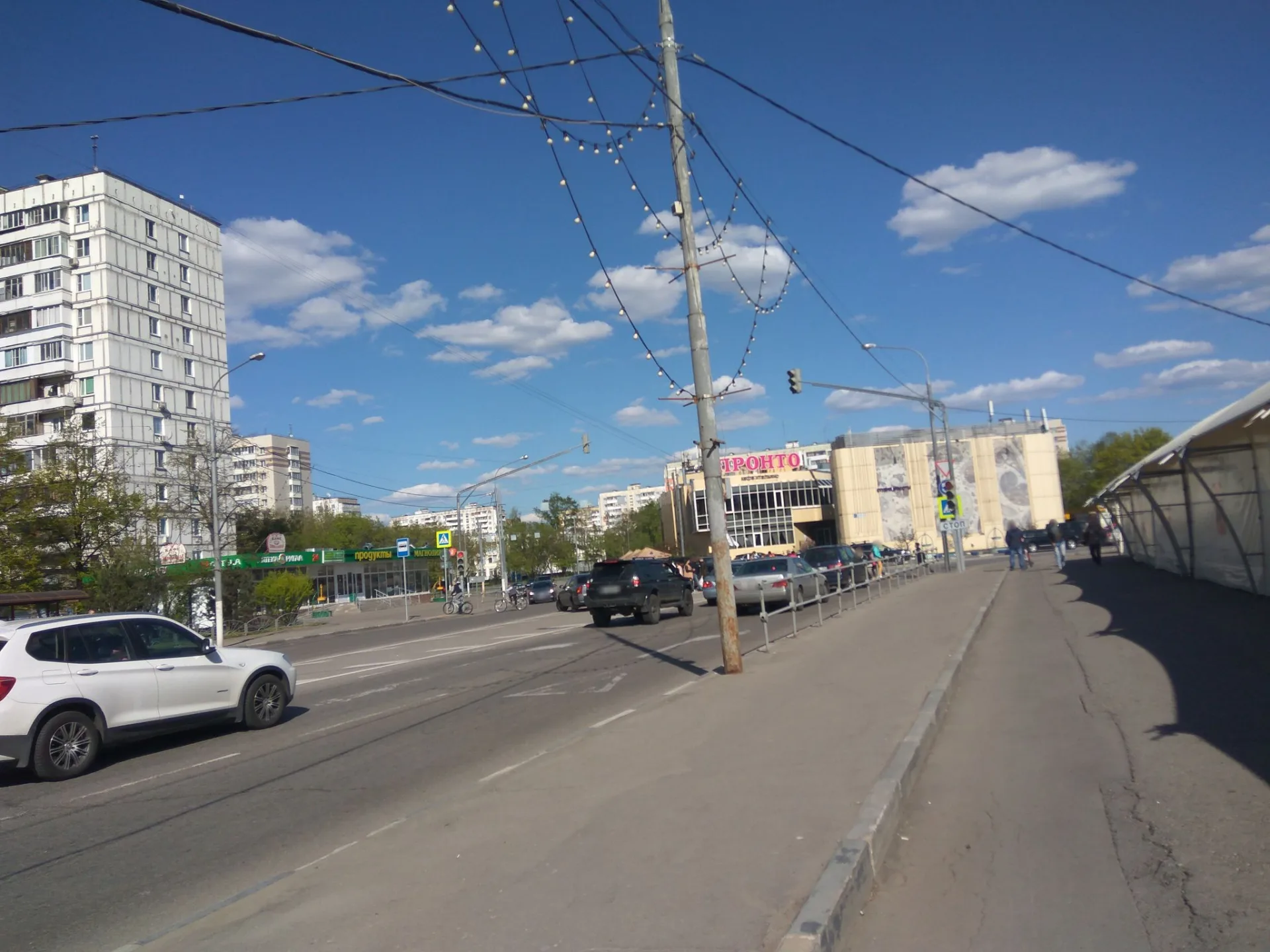 Маршрут «Нагатино — Новинки», 0,2 км