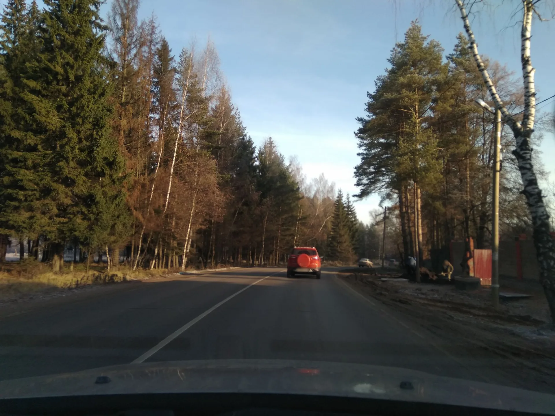 Маршрут «Нахабино — Лобня», 22,6 км