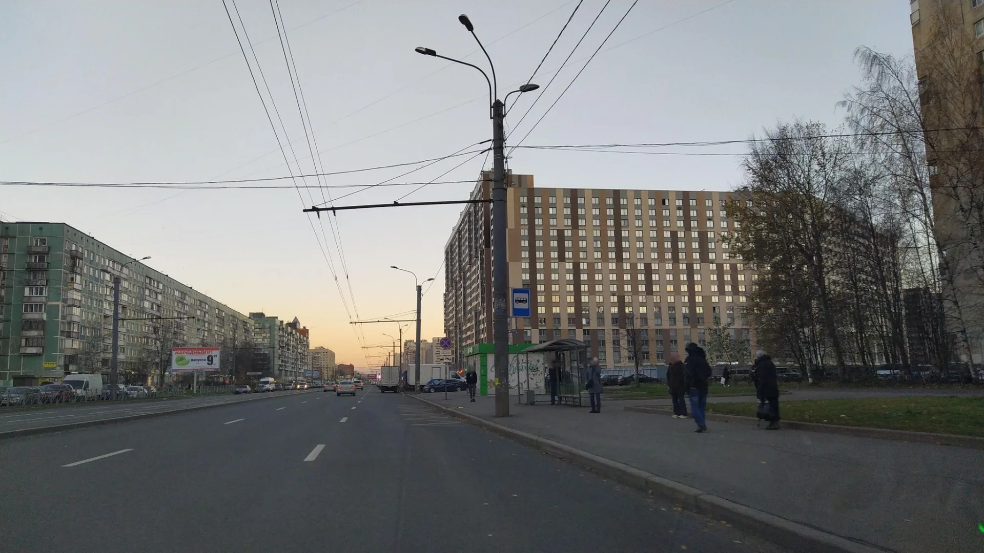 Маршрут «Ново-Парголовская Колония», 0,1 км