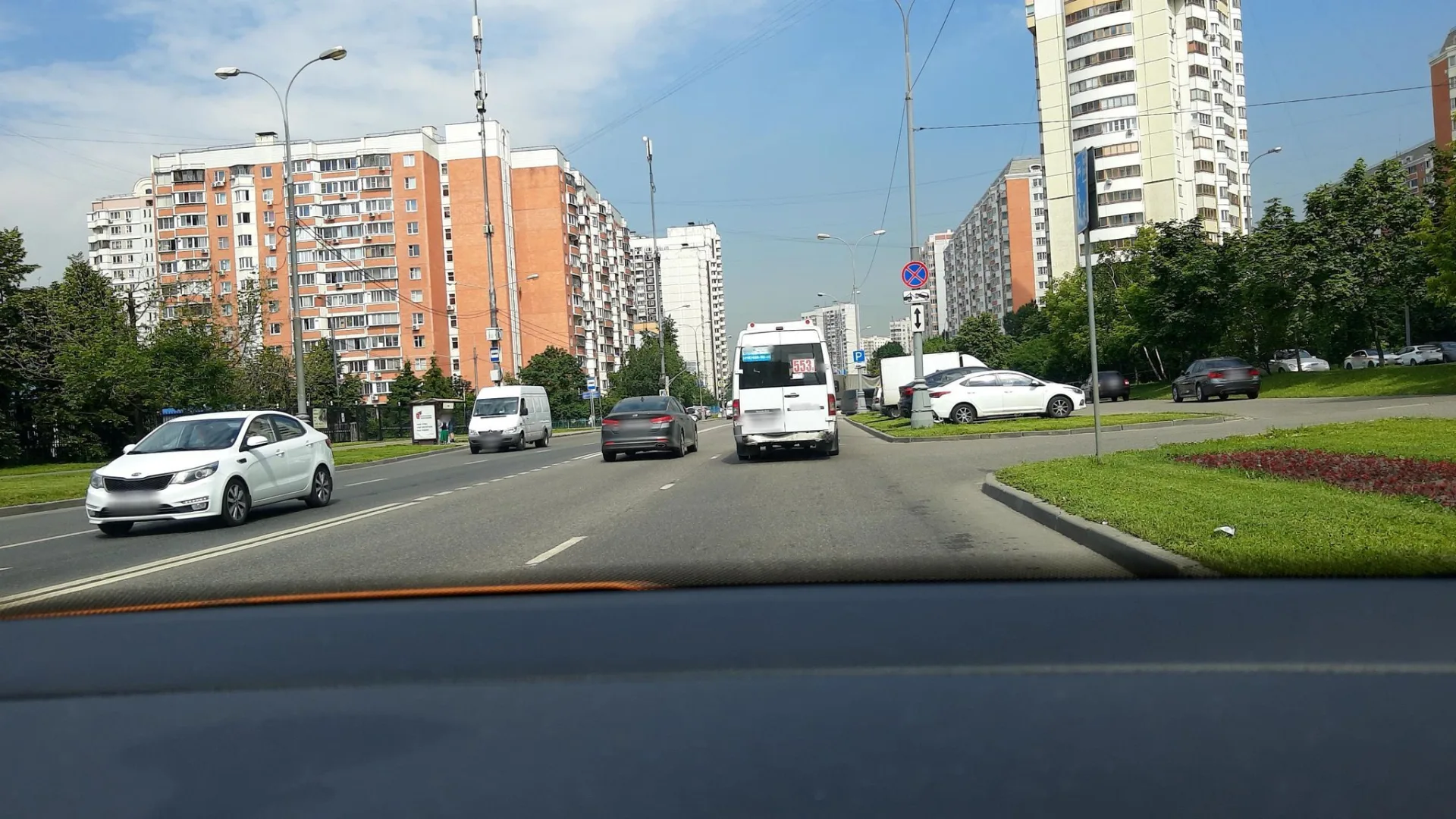 Маршрут «Новороссийская — 3-й прогулочный», 5,5 км