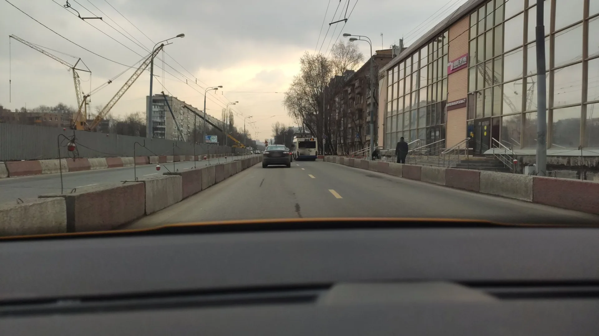 Маршрут «Новосёлки — Крылатское», 0,0 км