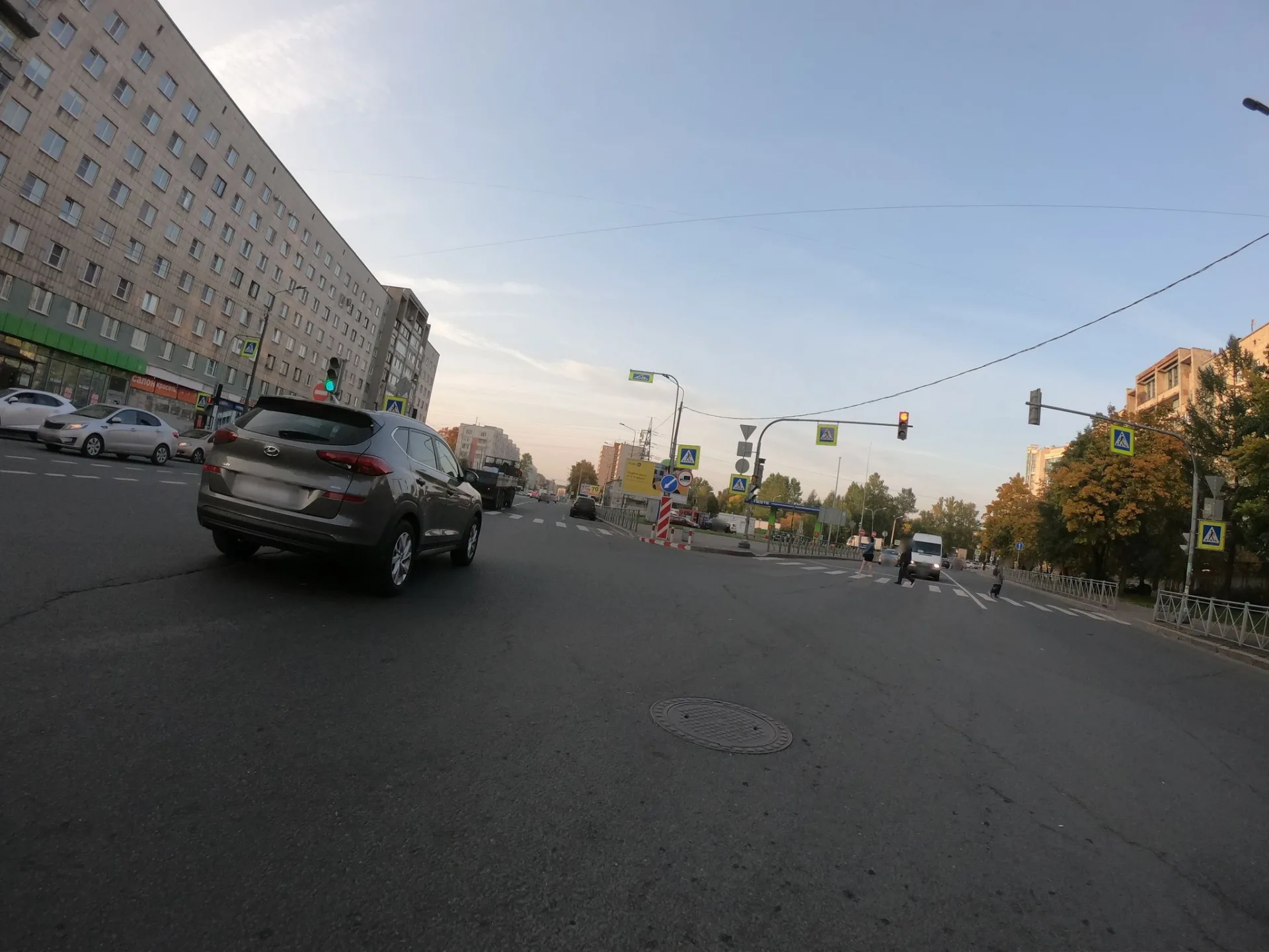 Маршрут «Обухово — Полюстрово», 2,5 км