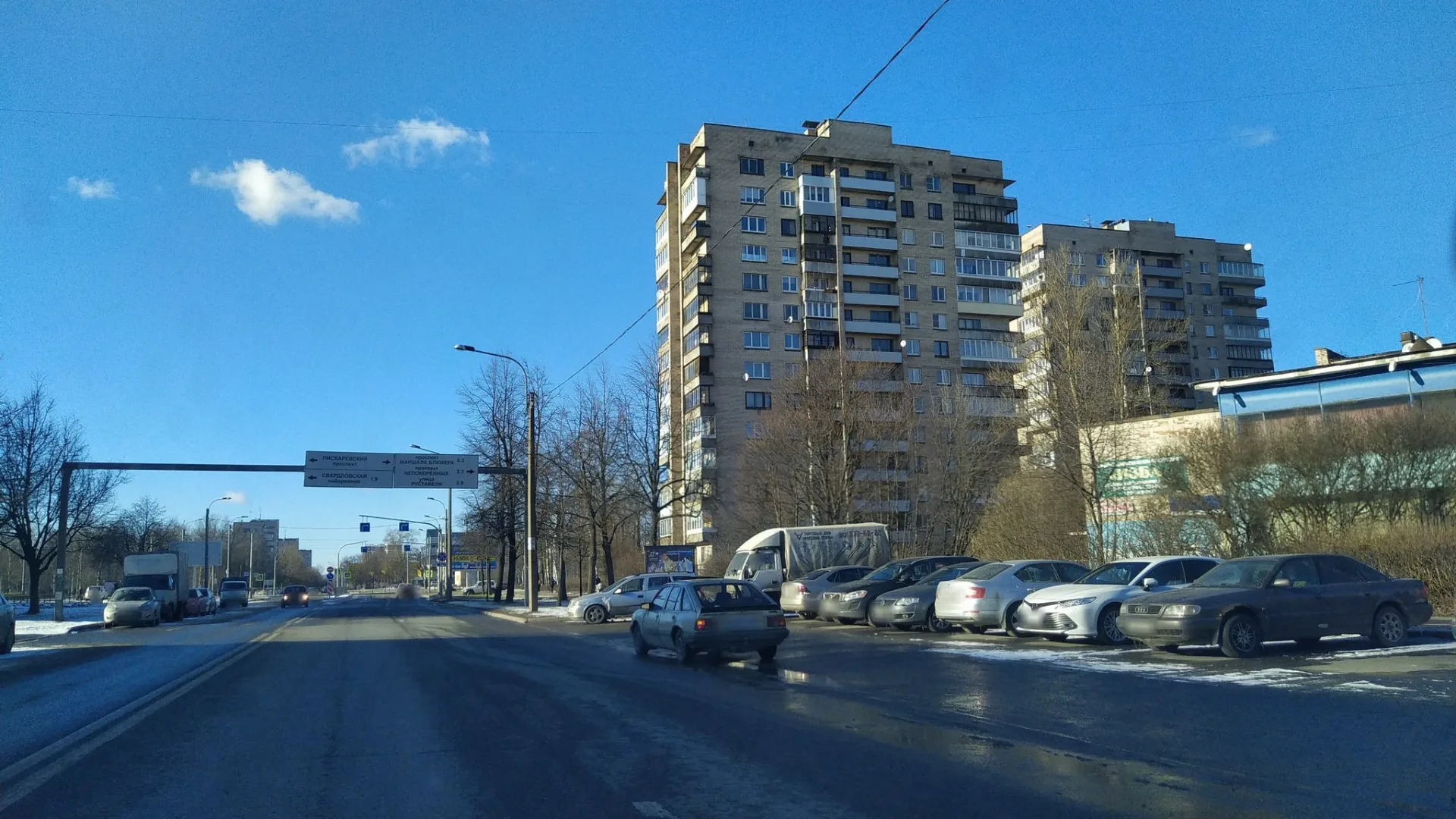 Маршрут «Обухово — Полюстрово», 18,5 км