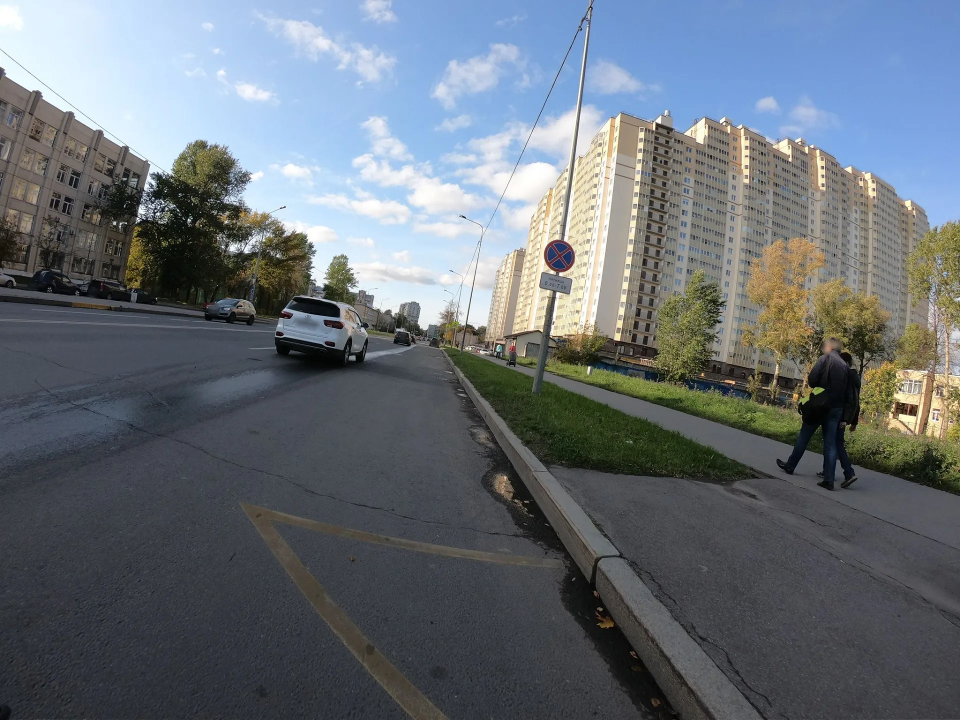 Маршрут «Обухово — Полюстрово», 1,6 км