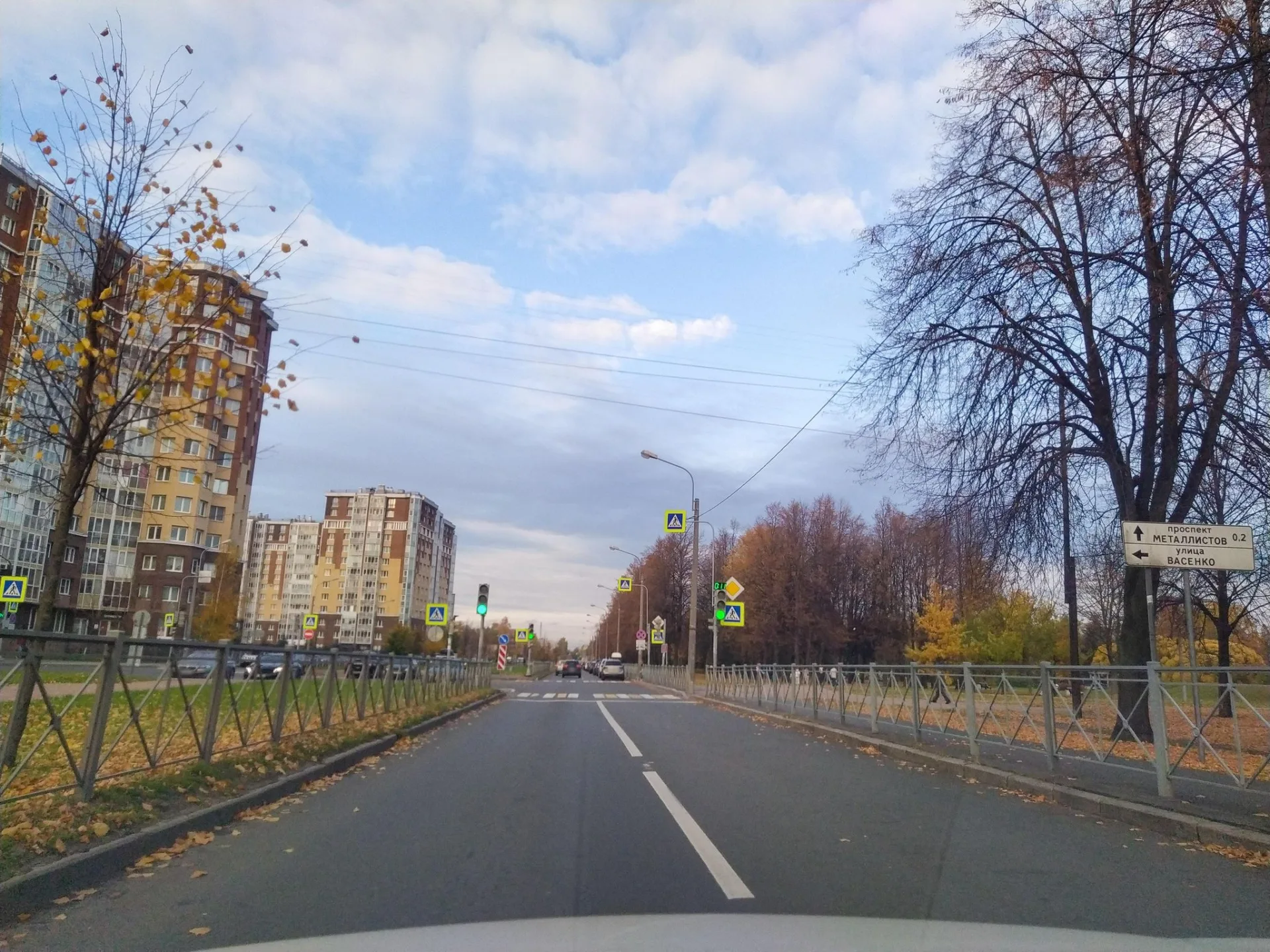 Маршрут «Обухово — Полюстрово», 17,3 км
