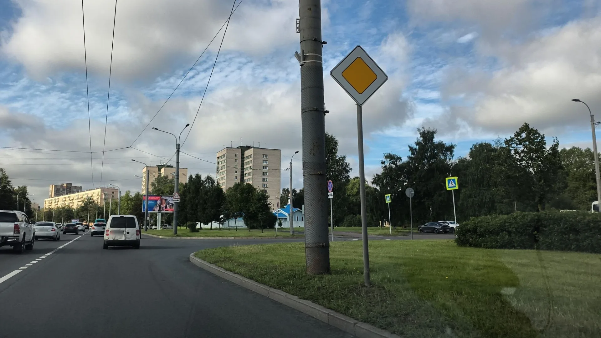 Маршрут «Обухово — Полюстрово», 19,4 км