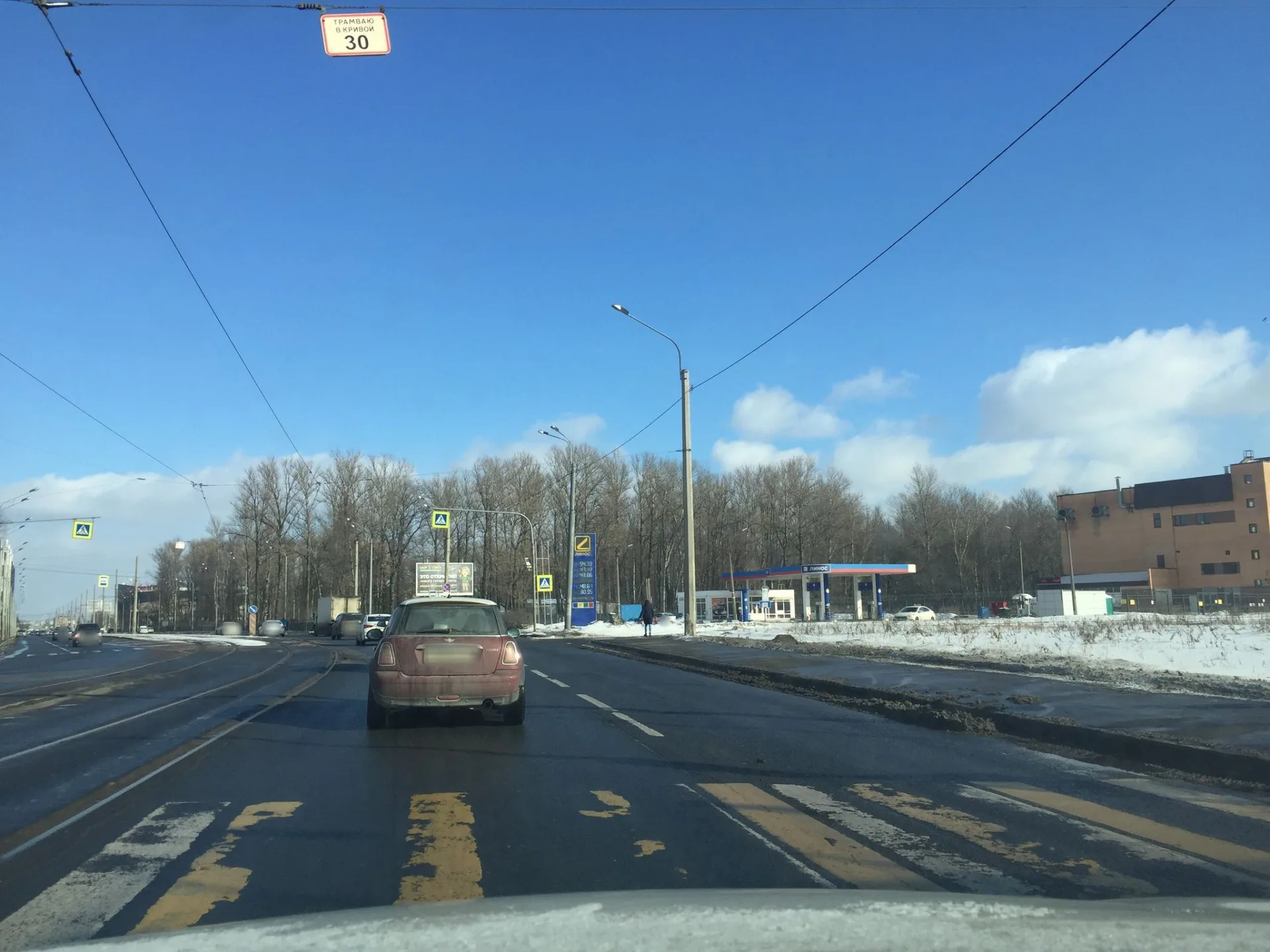Маршрут «Охта — Купчино», 10,2 км