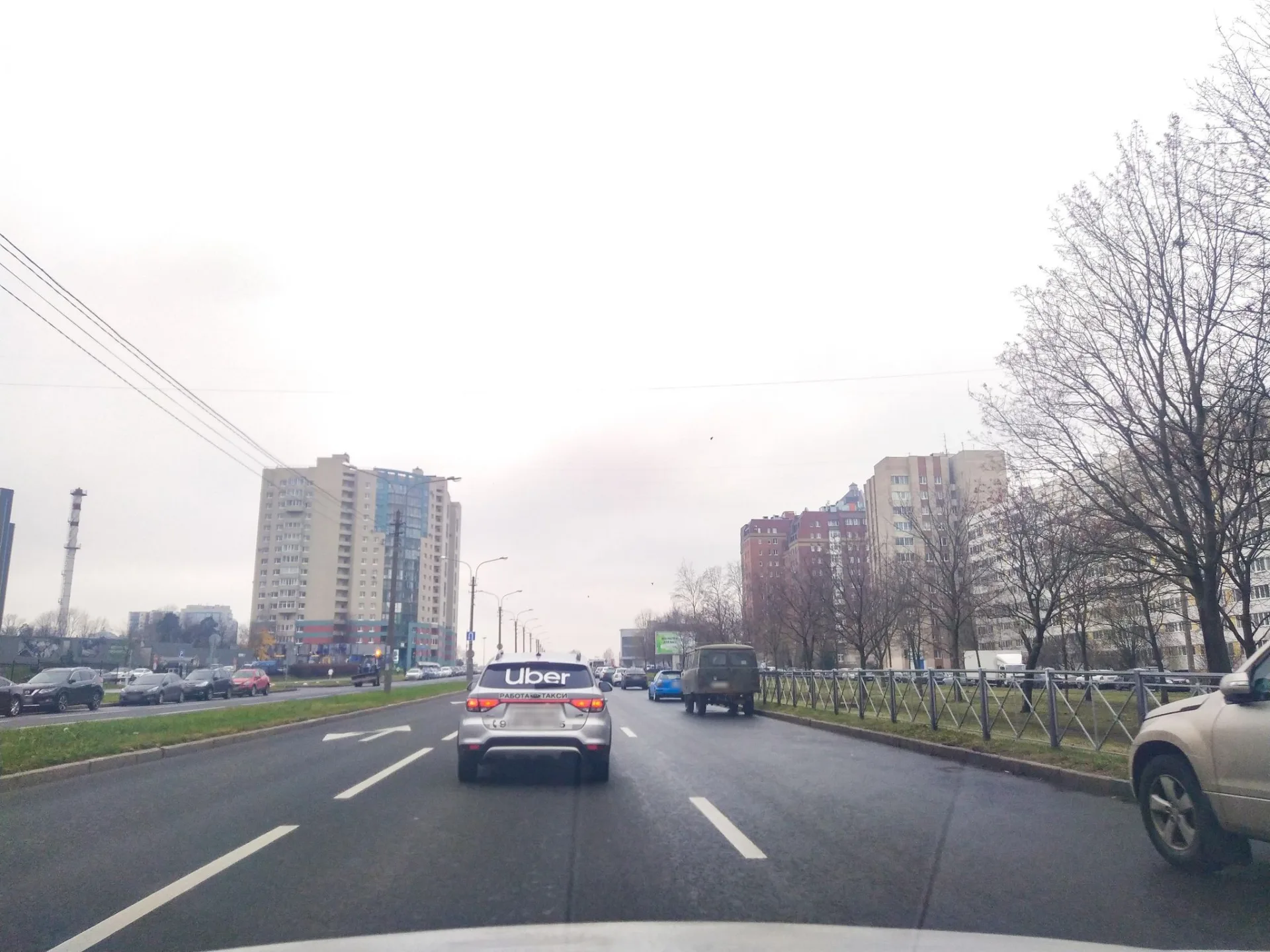 Маршрут «Озерки — Светлановский», 1,1 км